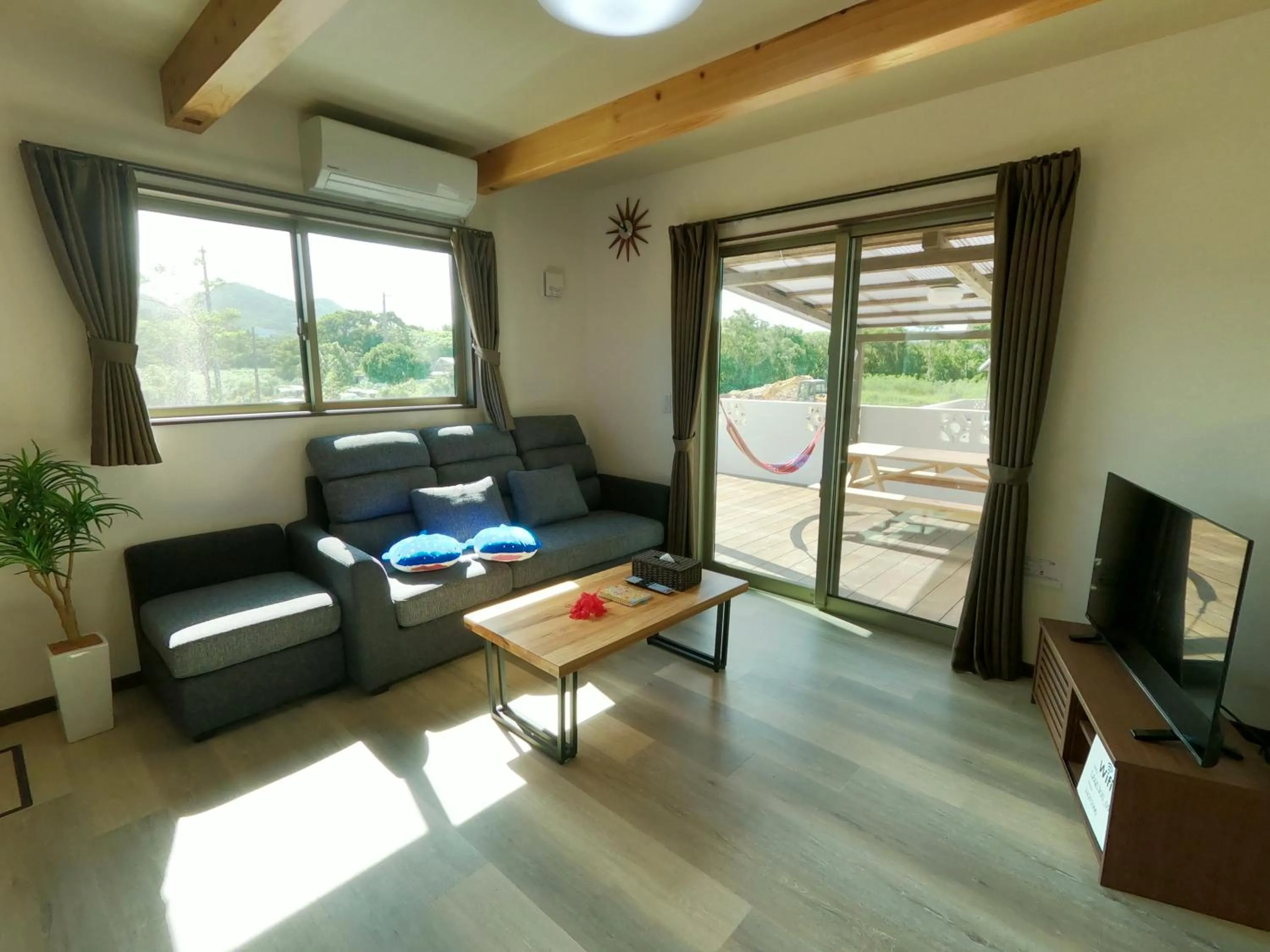 Living room in Churaumi Village