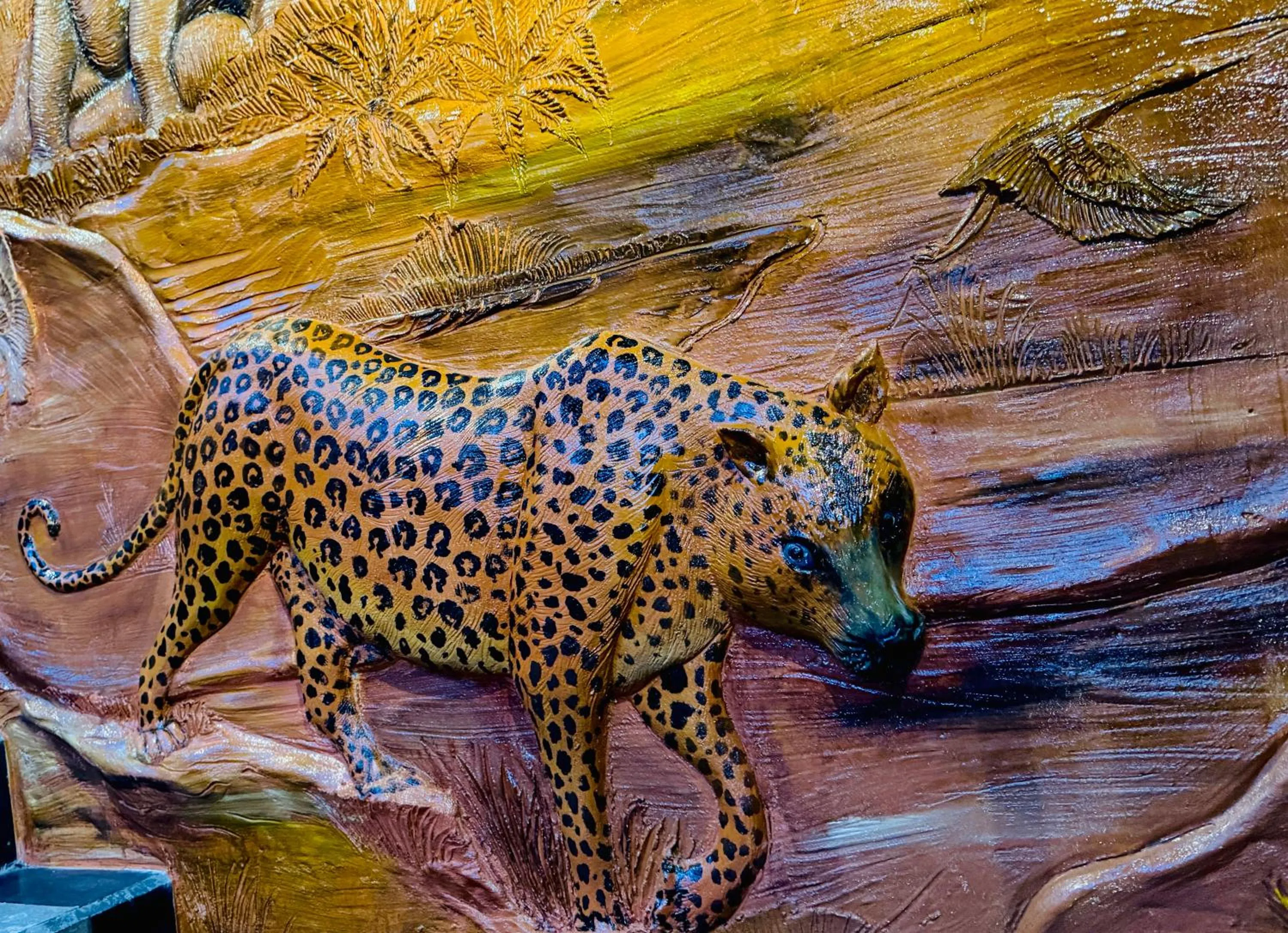 Animals in Airport J Dream Resort