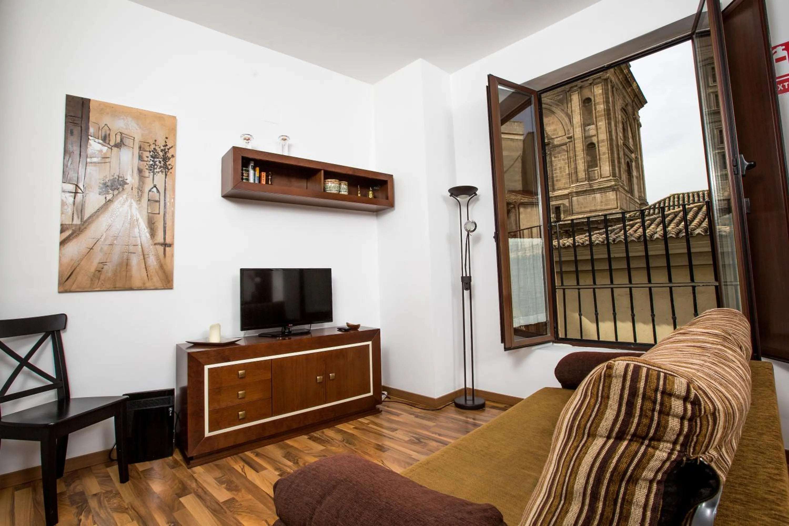 Living room in Apartamentos Casa de la Lonja