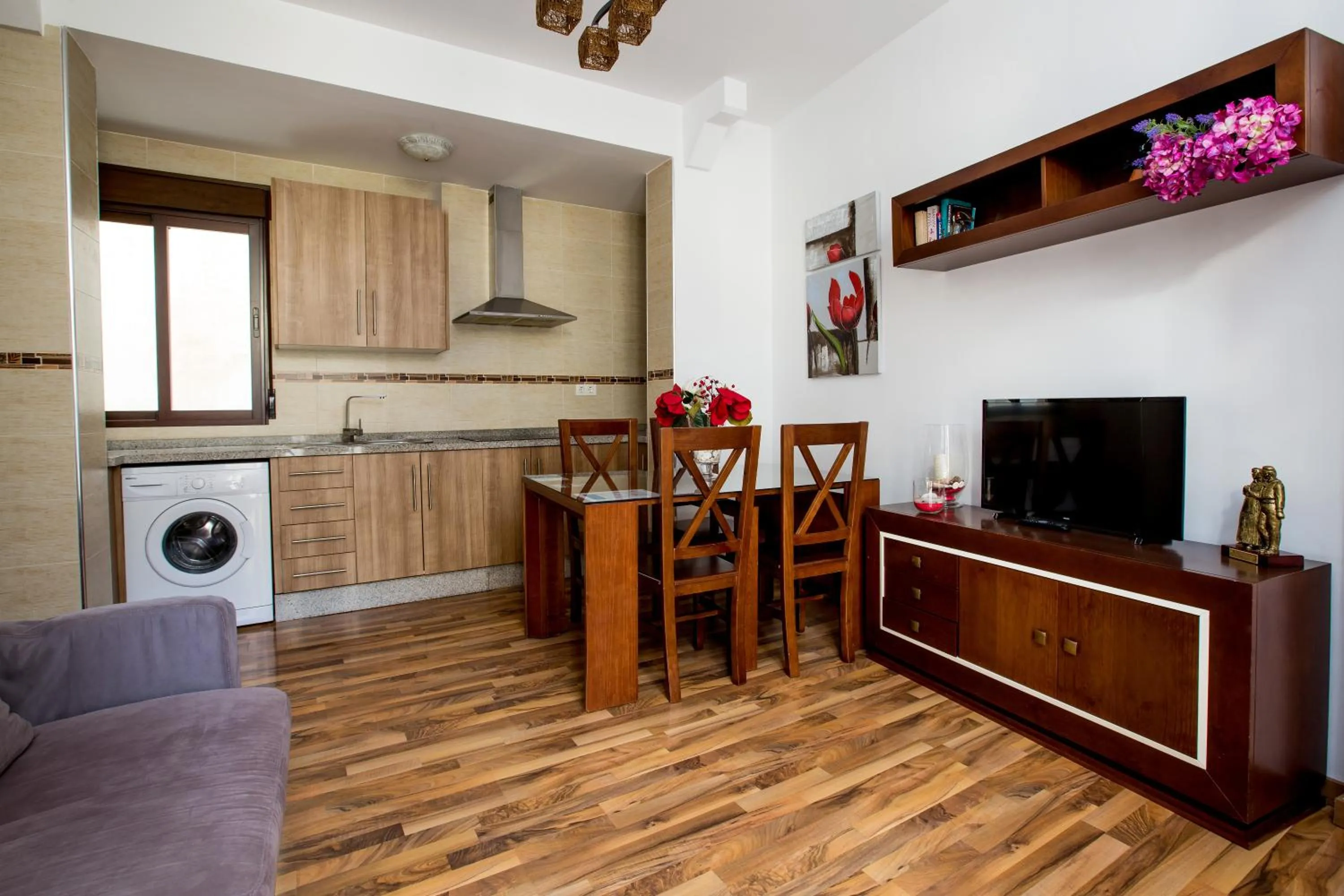 Living room in Apartamentos Casa de la Lonja