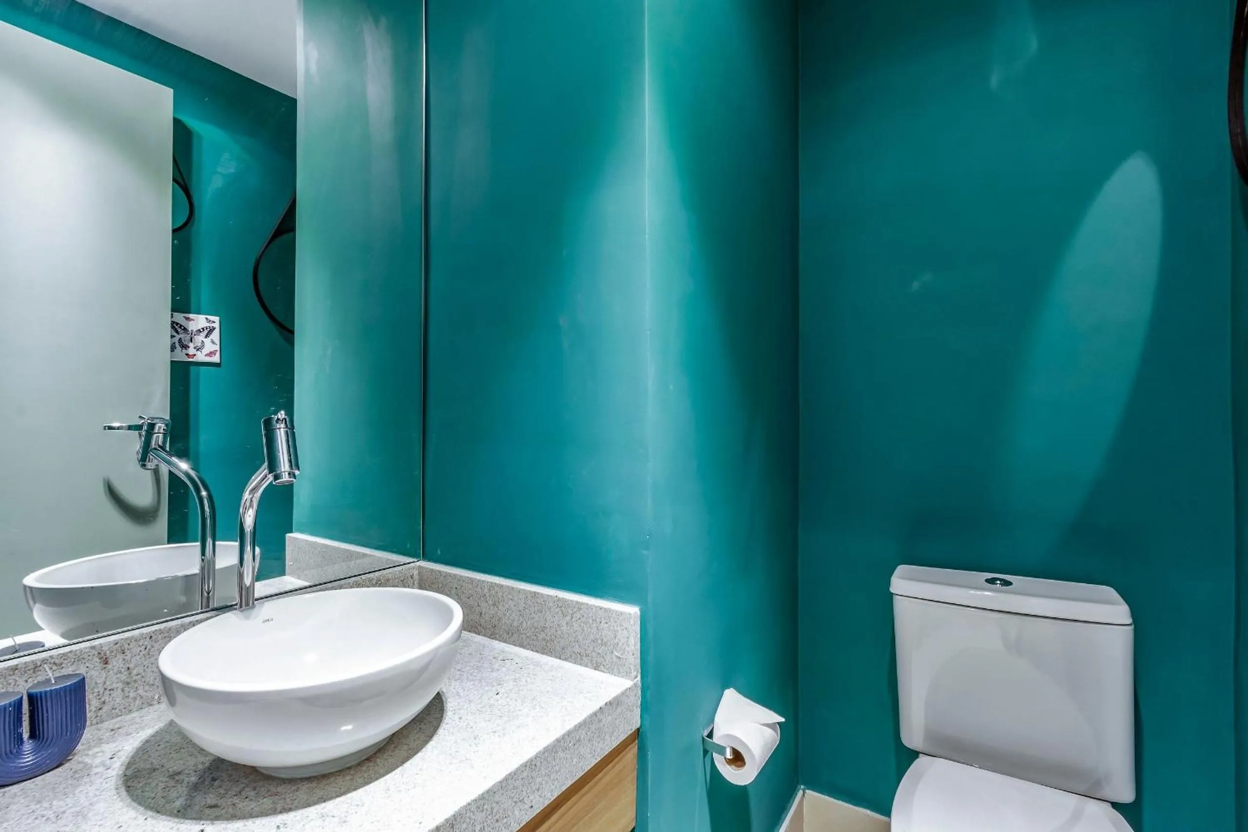 Bathroom in DSG Itaim by Conviva