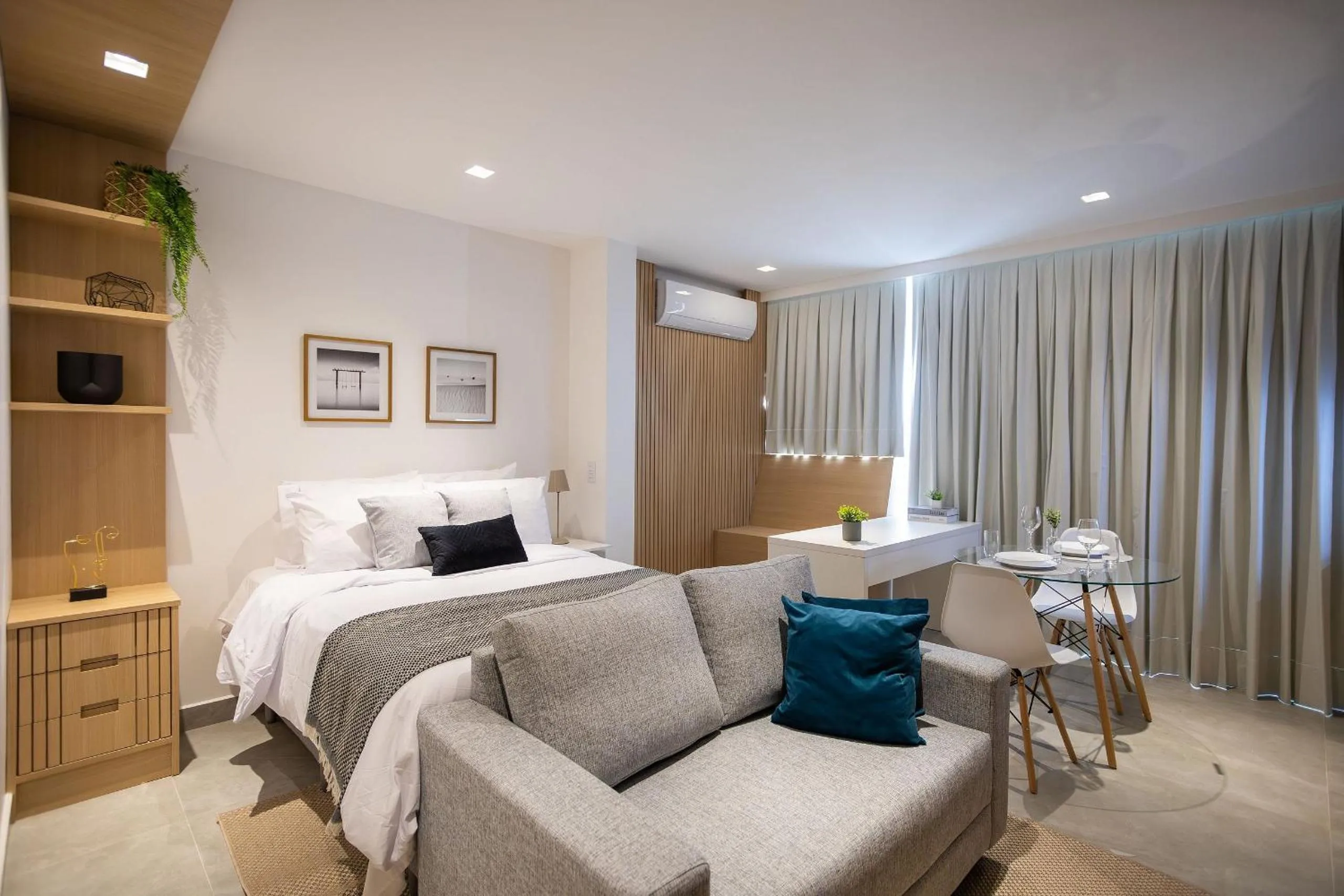 Bedroom, Bed in DSG Itaim by Conviva