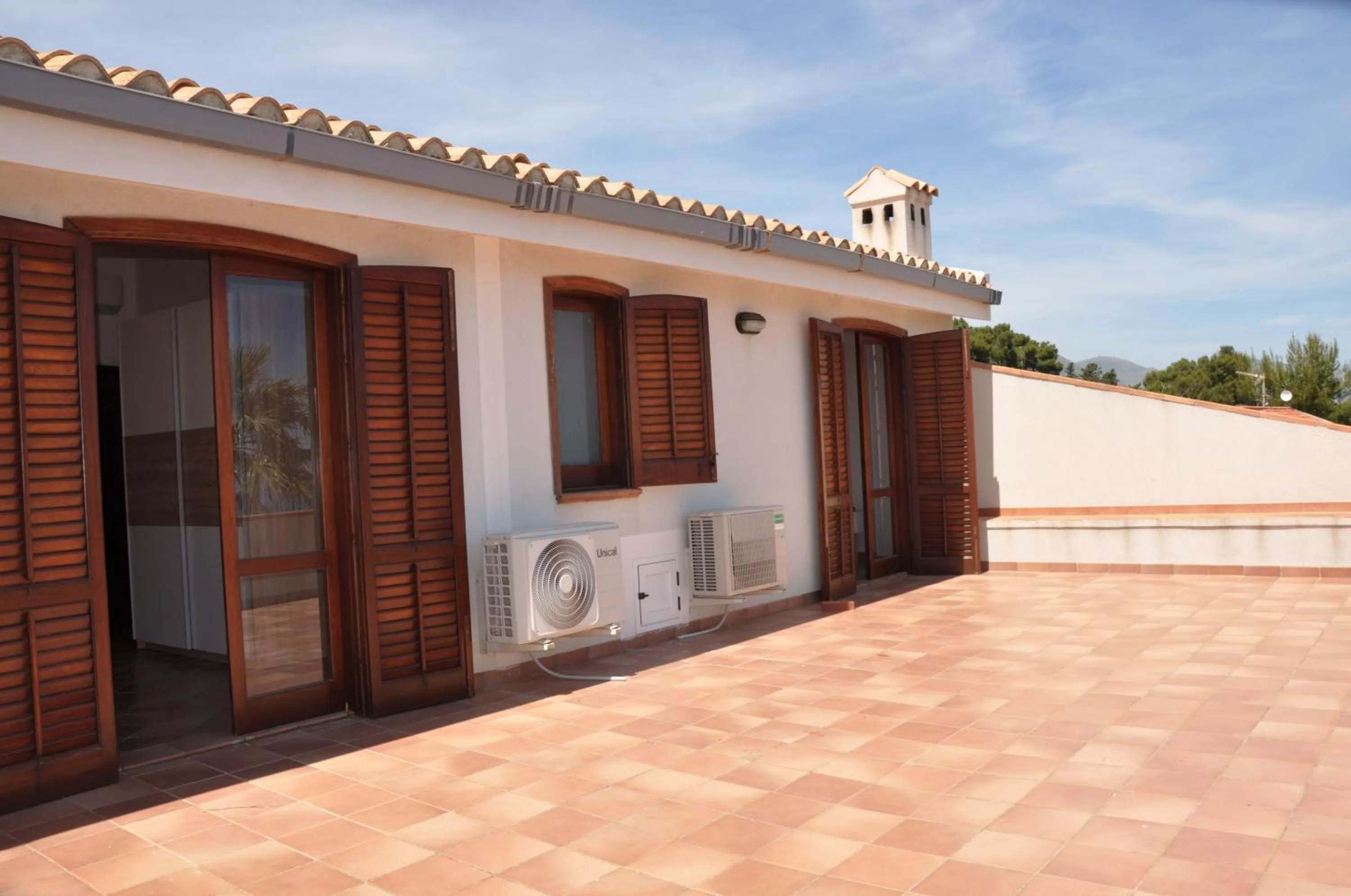 Balcony/Terrace in Villa Cala Rossa Antonella