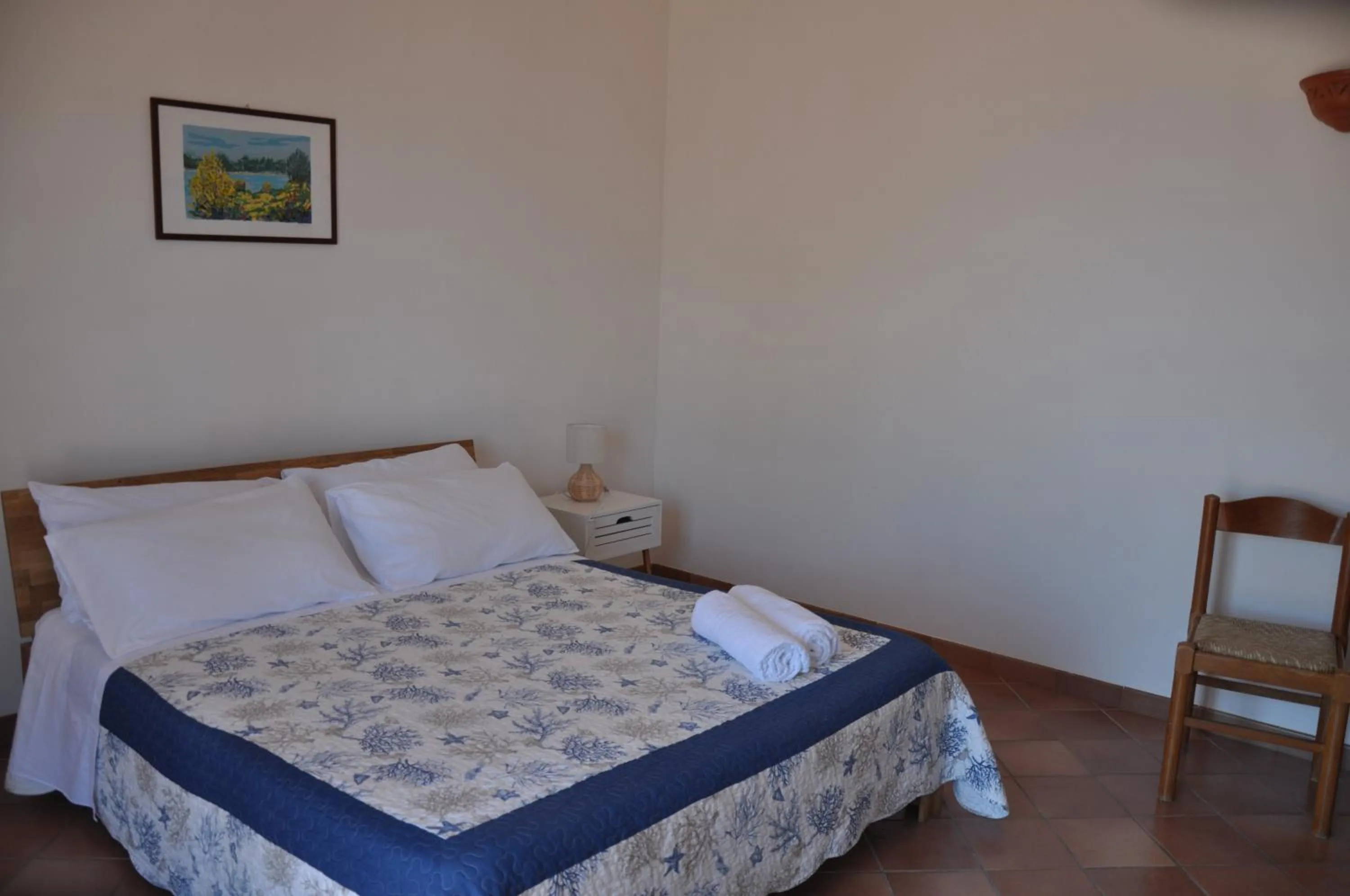 Bedroom, Bed in Villa Cala Rossa Antonella