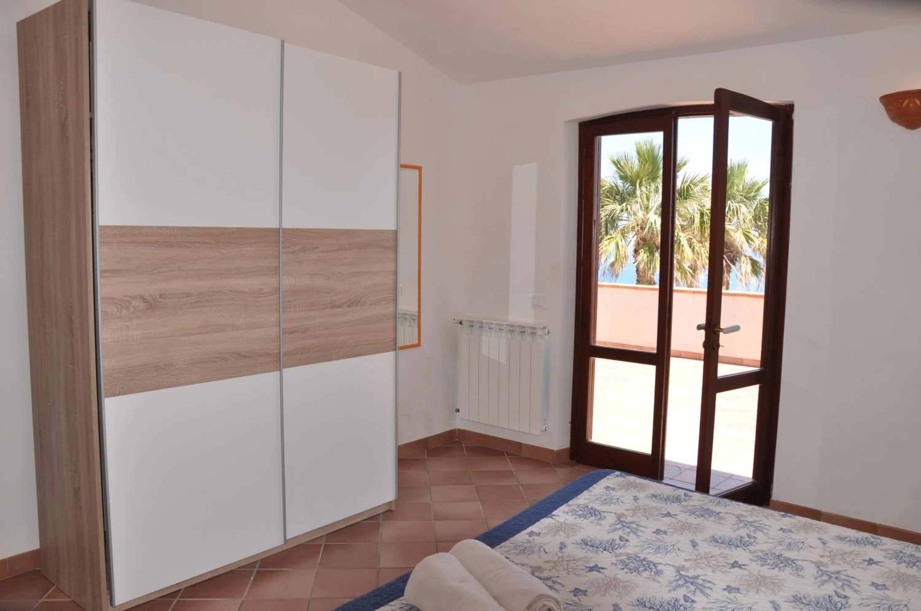 Bedroom, Bed in Villa Cala Rossa Antonella