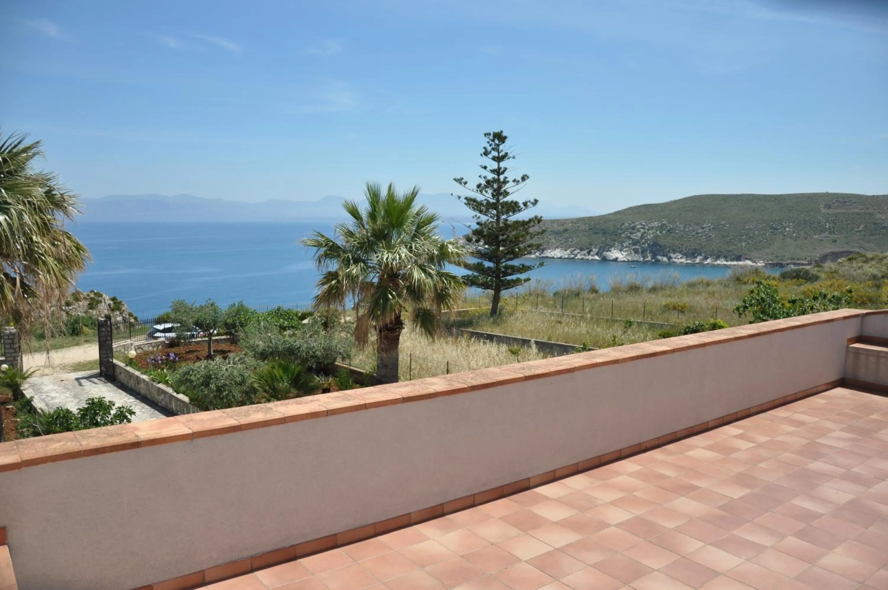 Sea view in Villa Cala Rossa Antonella