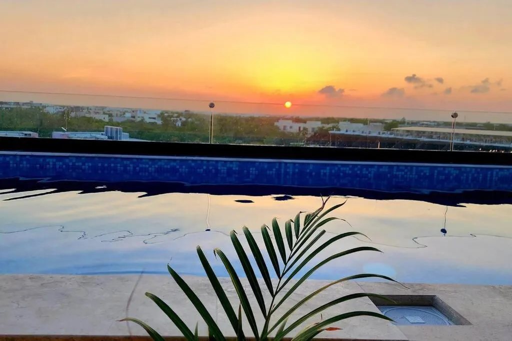 Swimming pool in Follow to dream in Tulum!