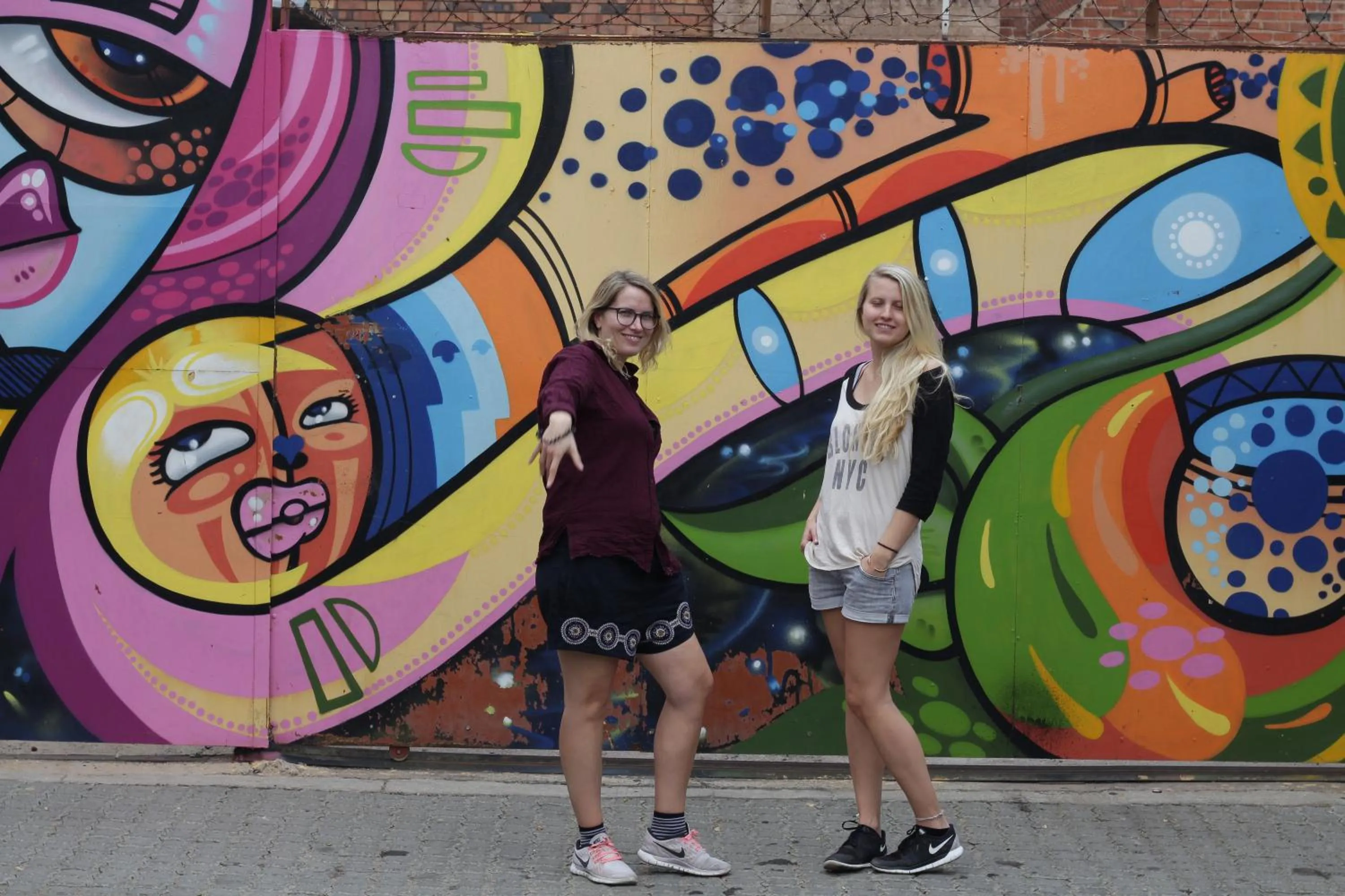 group of guests in CURIOCITY Backpackers Johannesburg