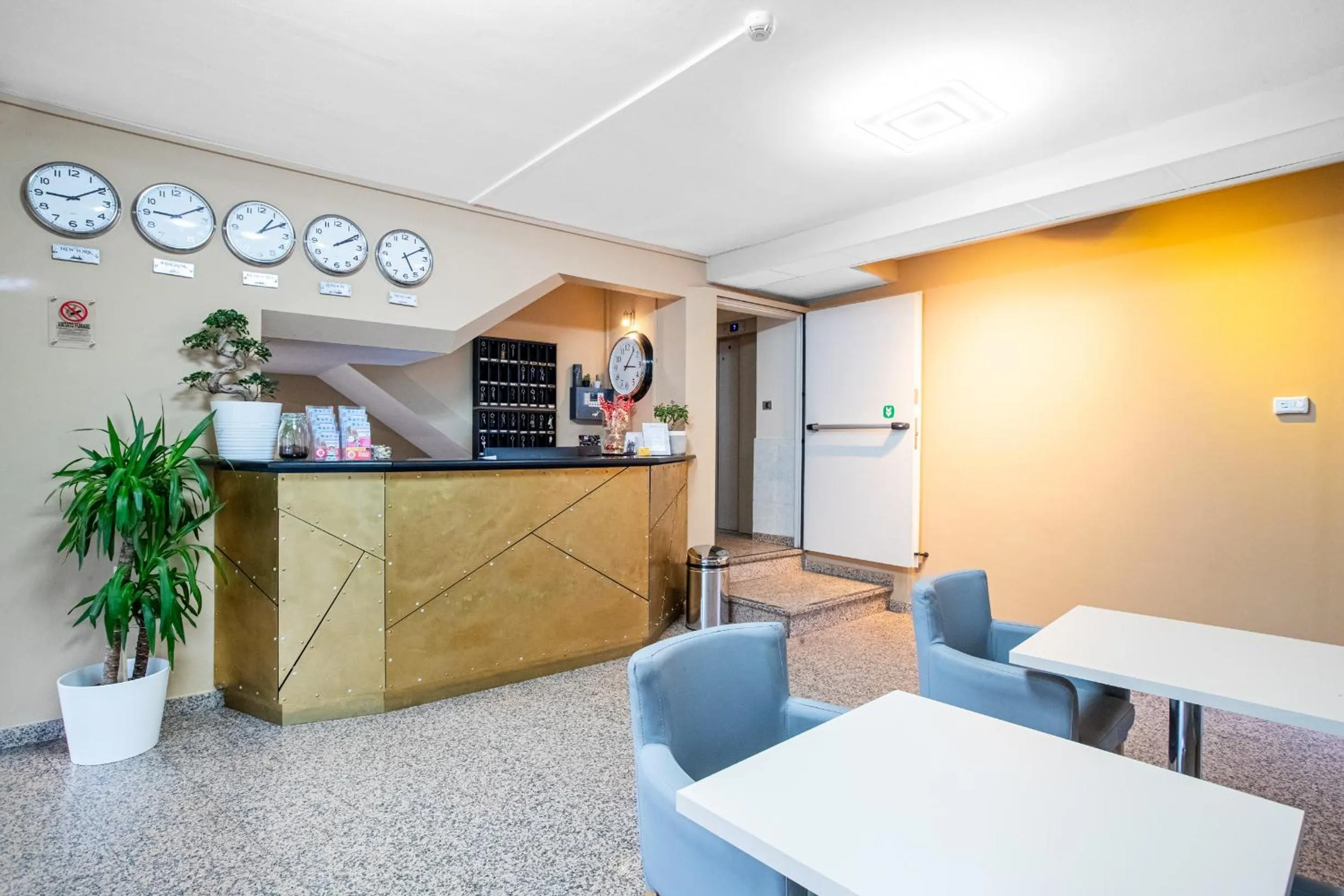 Lobby or reception in EURHOTEL