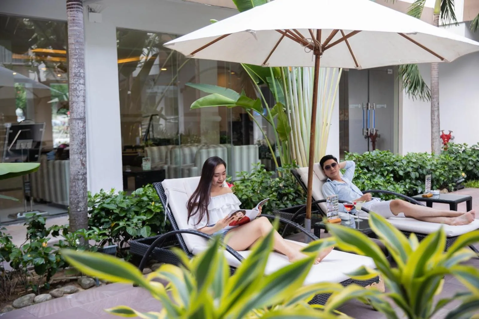 Swimming pool in Grandvrio City Danang By Route Inn Group