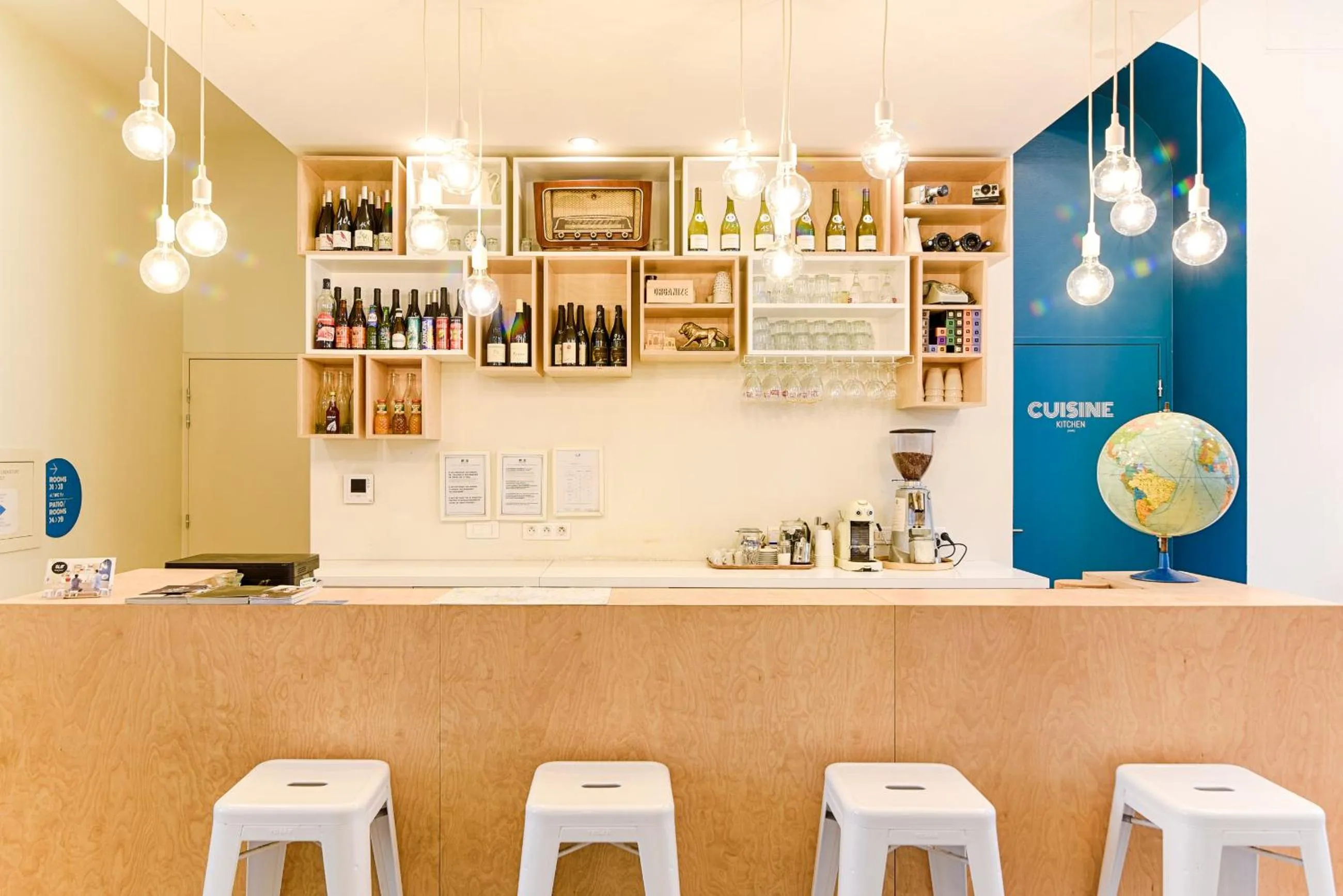 Lobby or reception in SLO Hostel Lyon Saxe