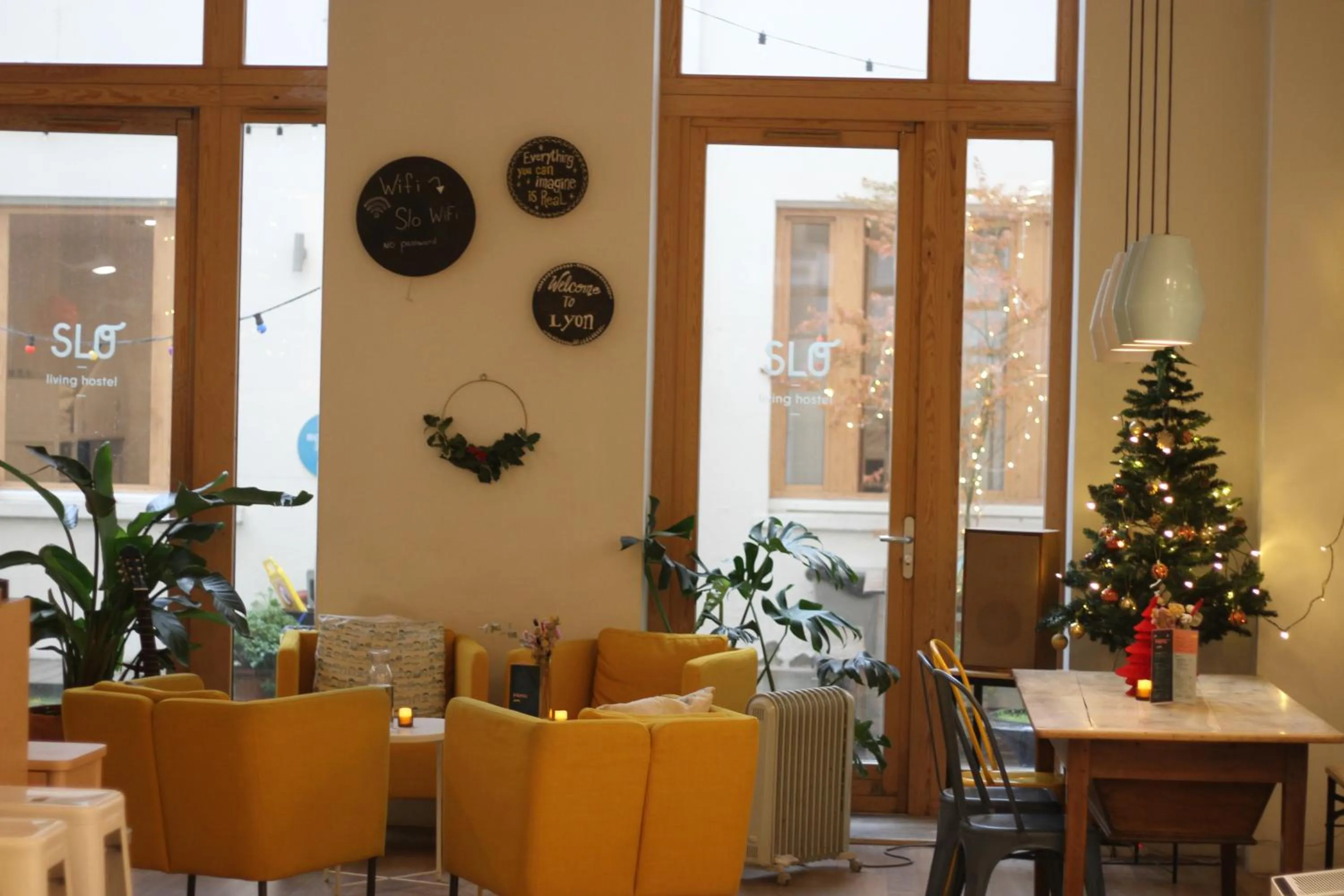 Lobby or reception in SLO Hostel Lyon Saxe