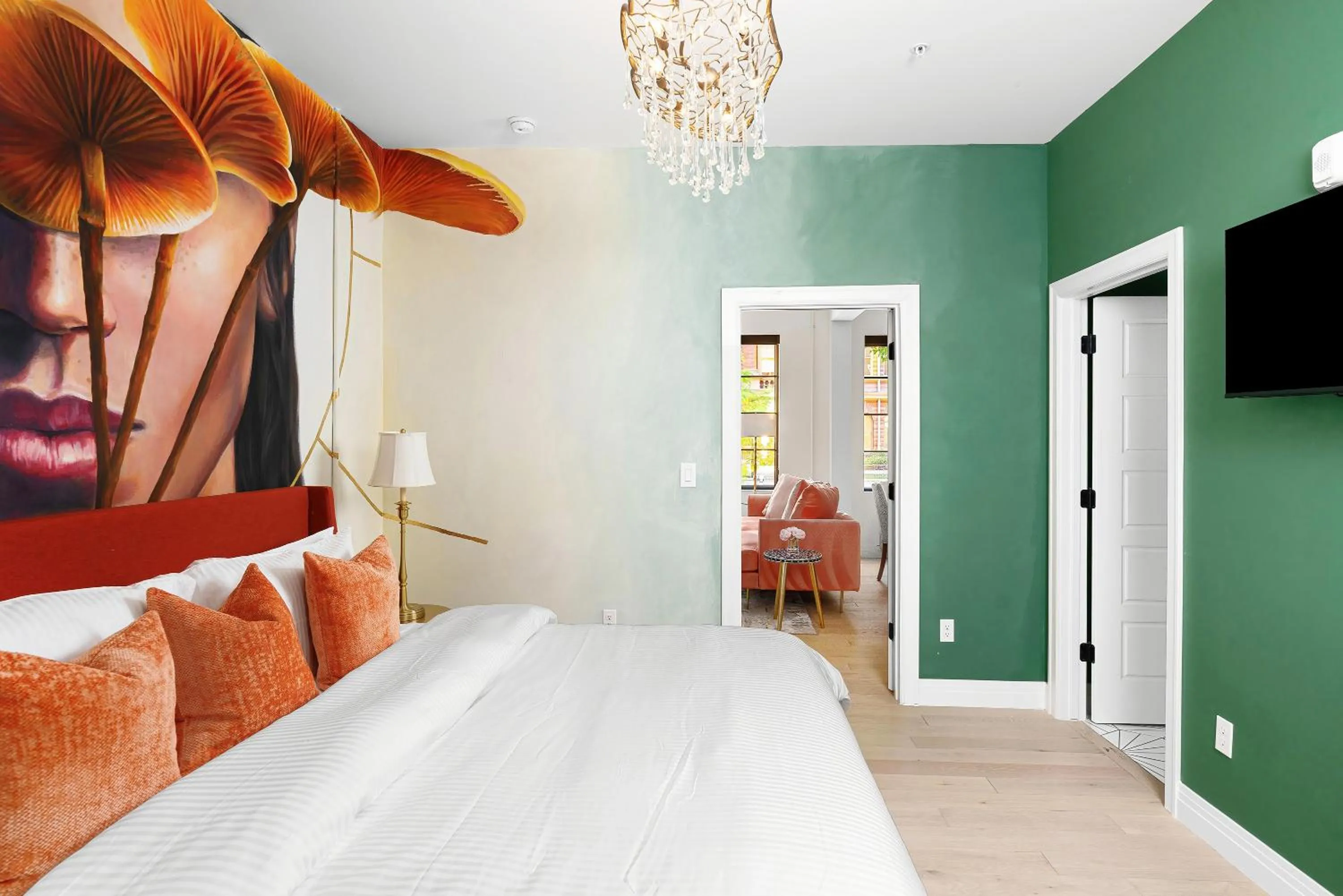 Bed in The Acoma House