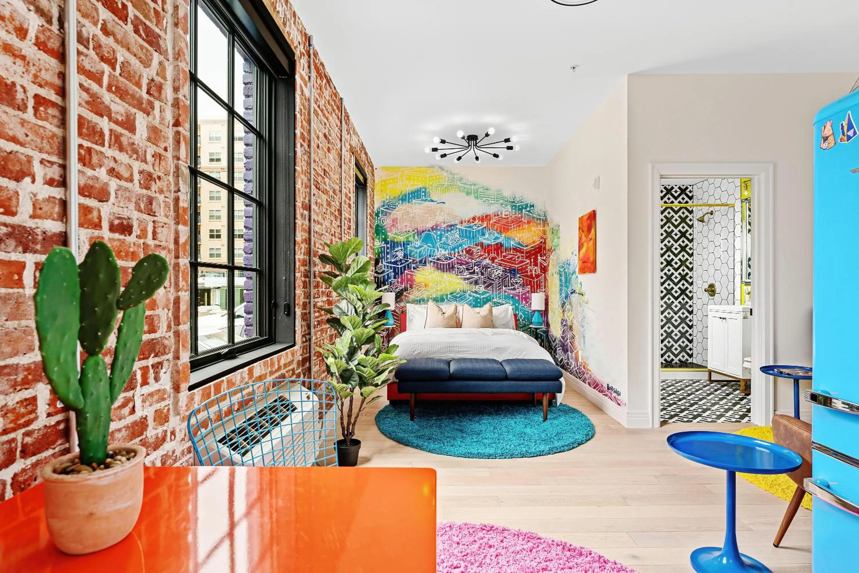 Bed in The Acoma House