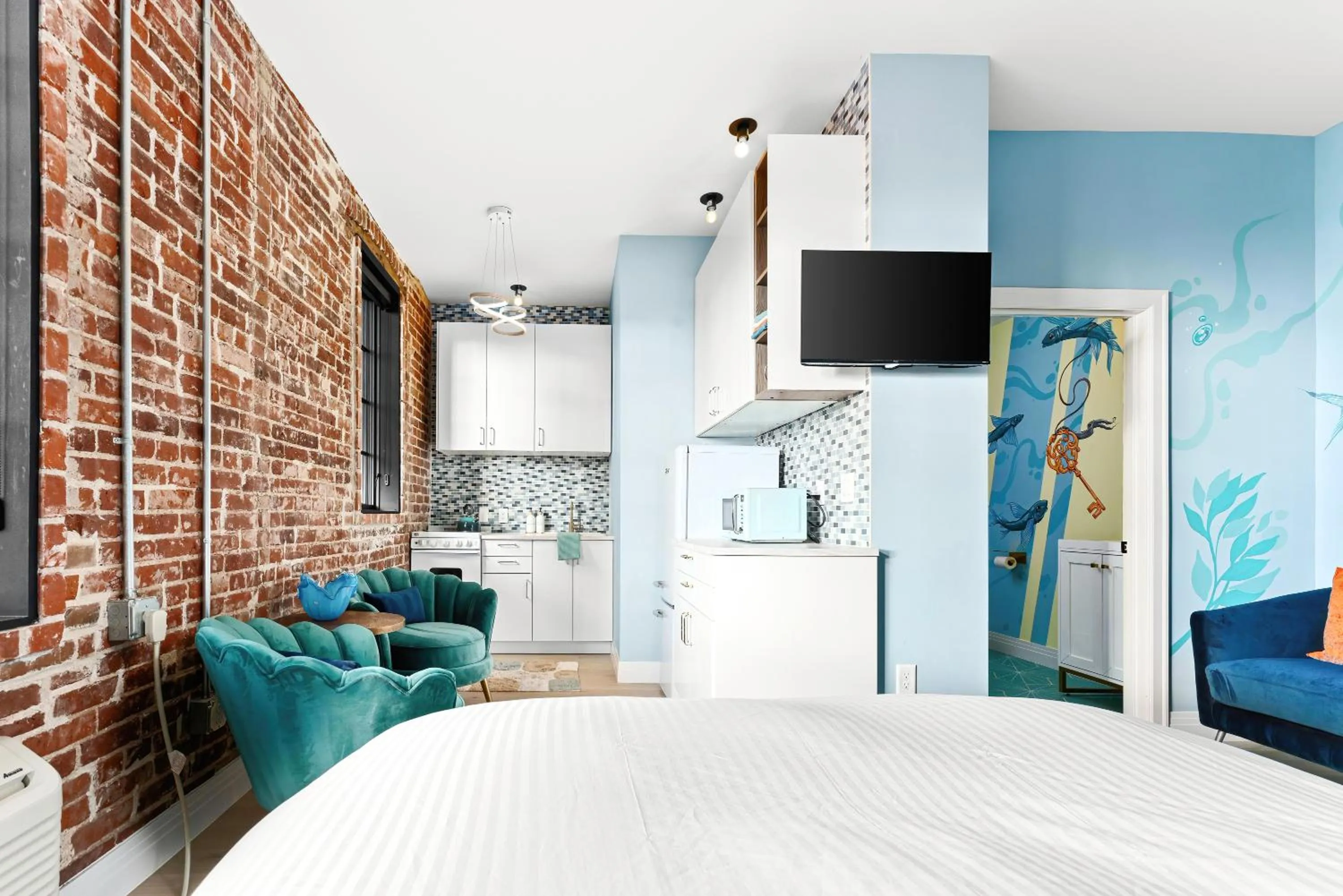 Bed in The Acoma House