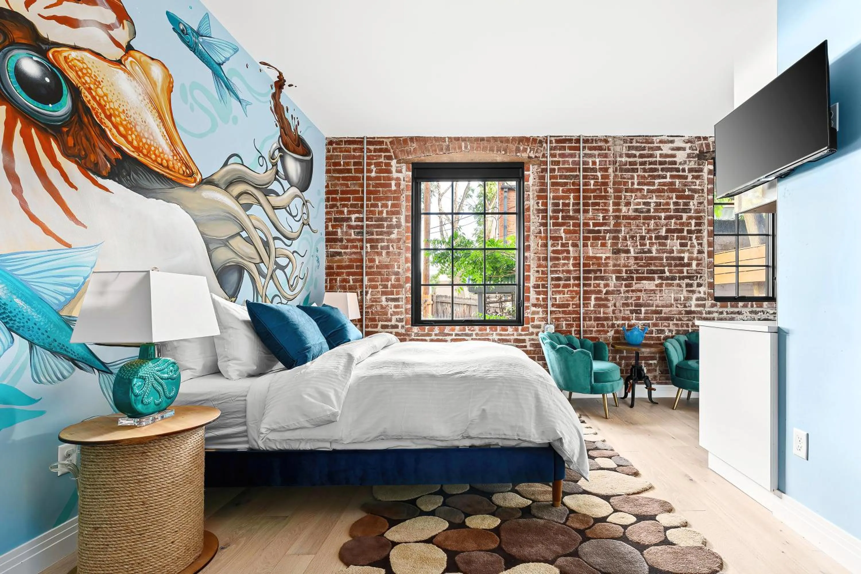 Bed in The Acoma House