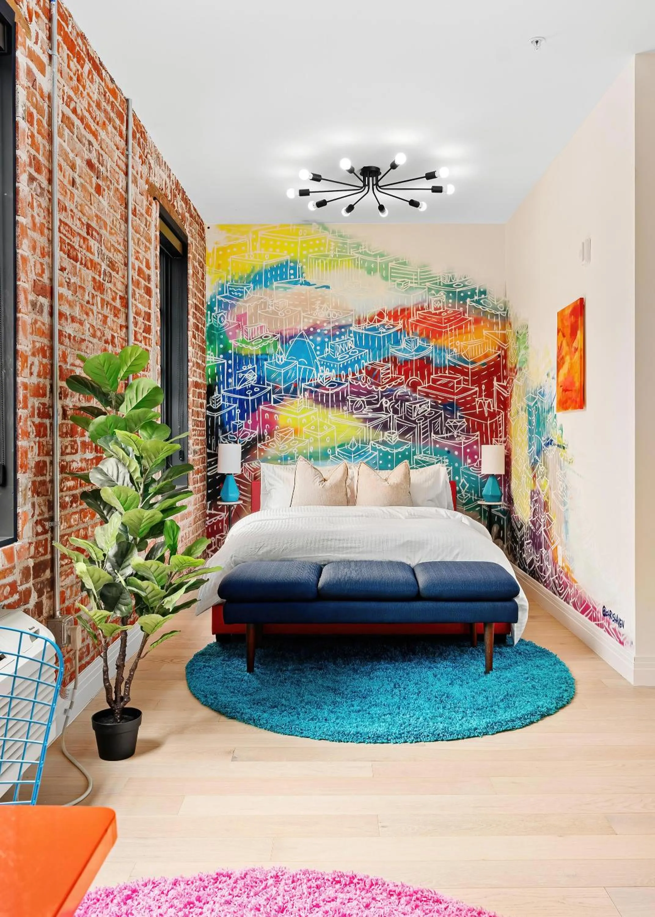 Bed in The Acoma House