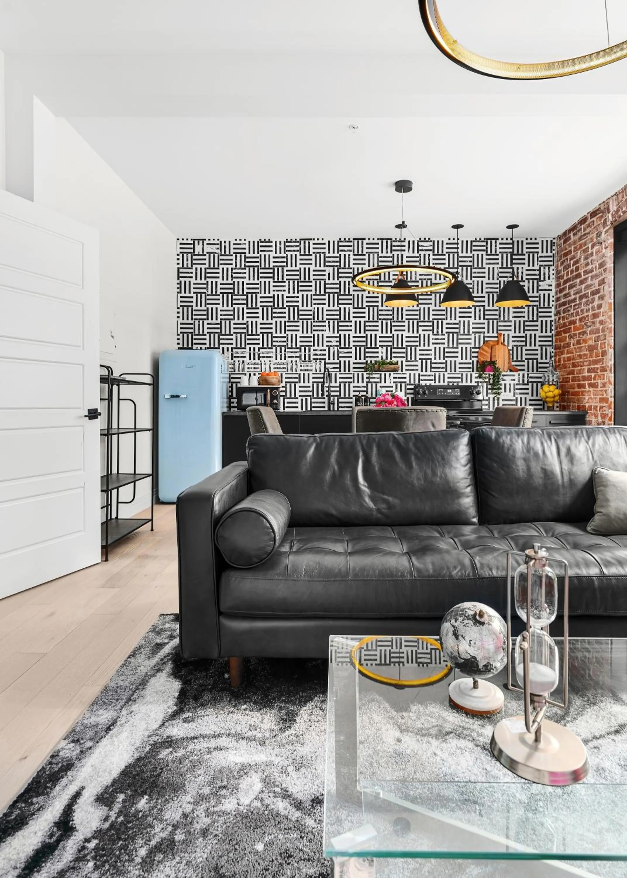 Living room in The Acoma House