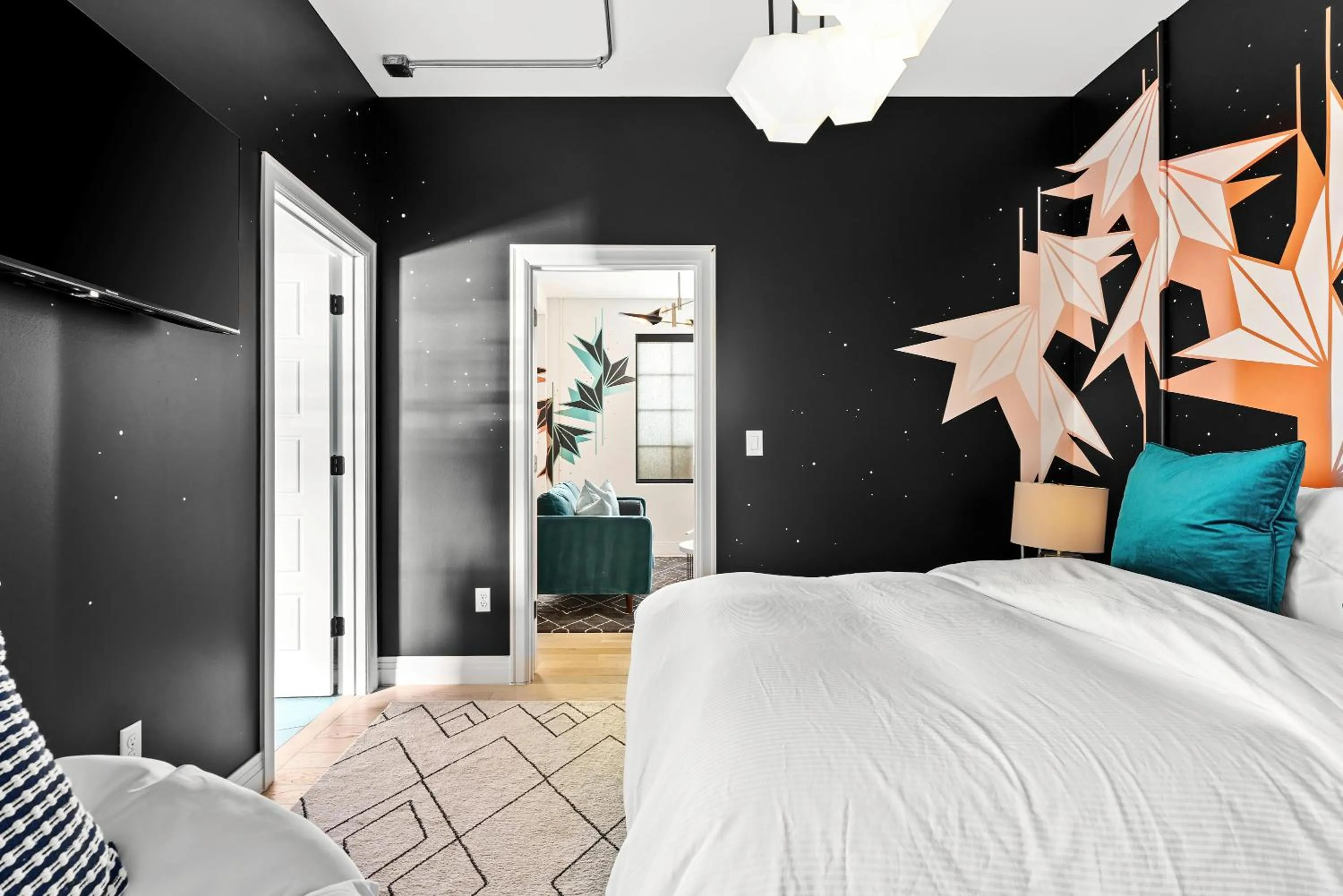 Bed in The Acoma House