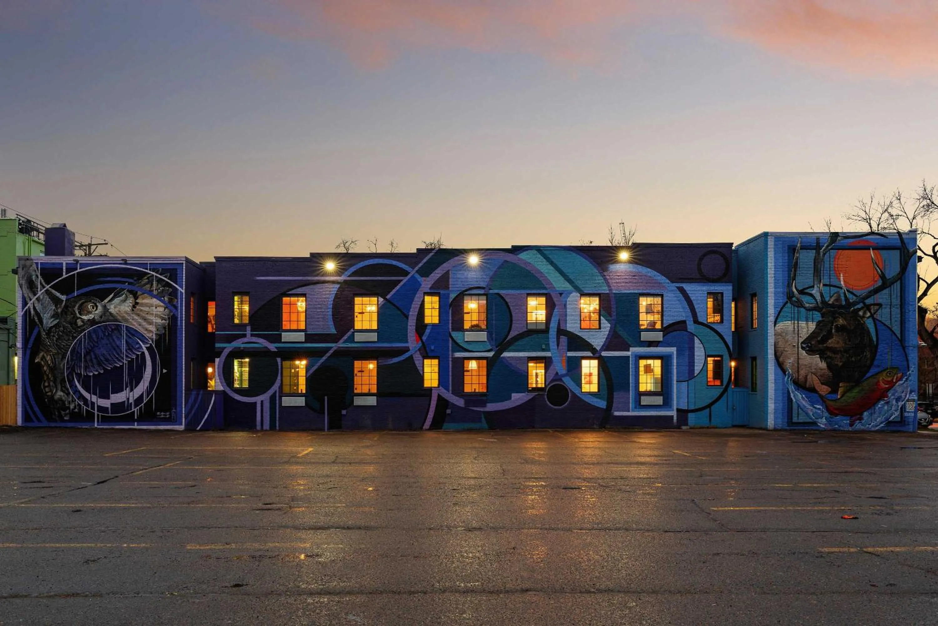 Property building in The Acoma House