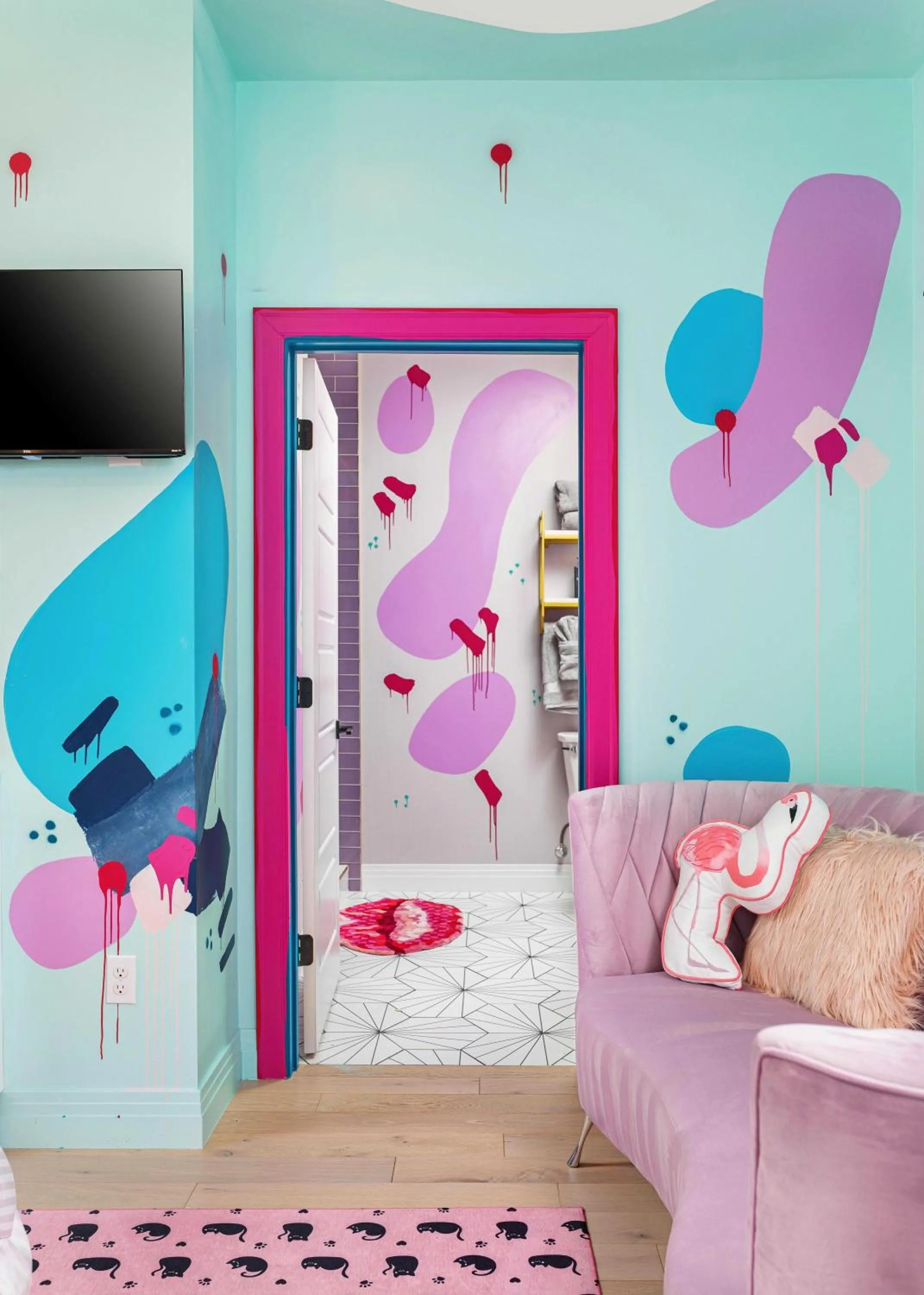 Bed in The Acoma House