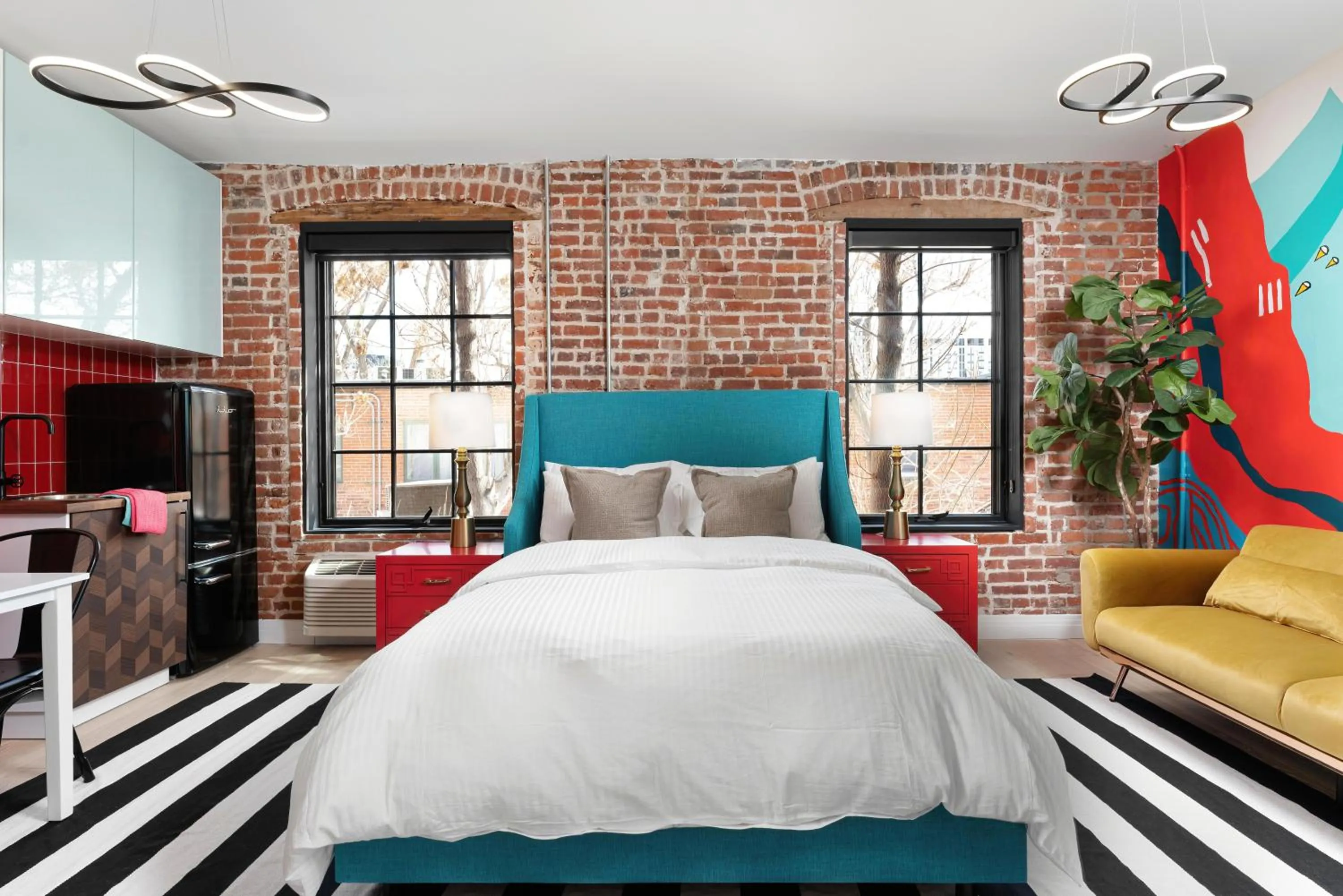 Bed in The Acoma House