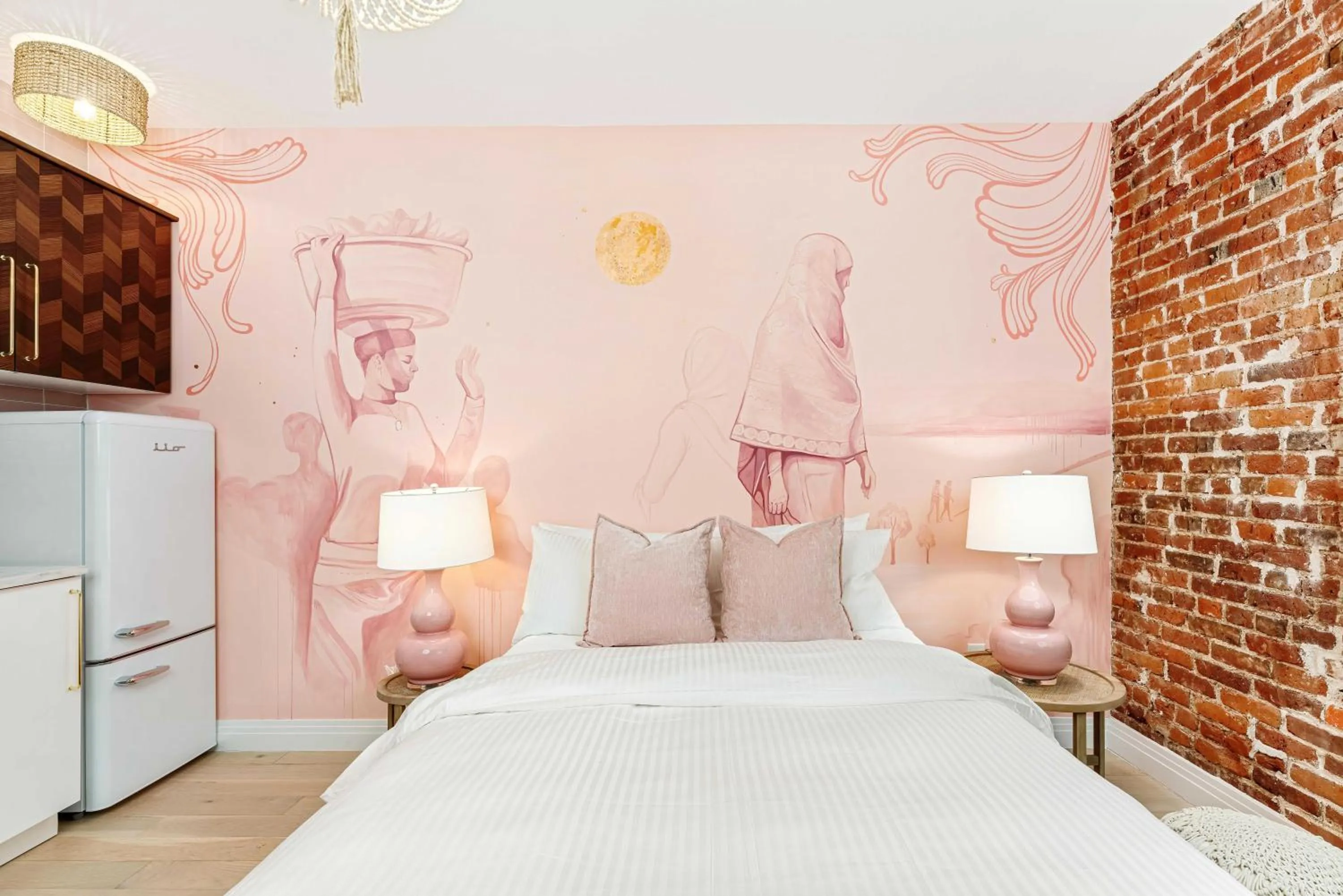 Bed in The Acoma House