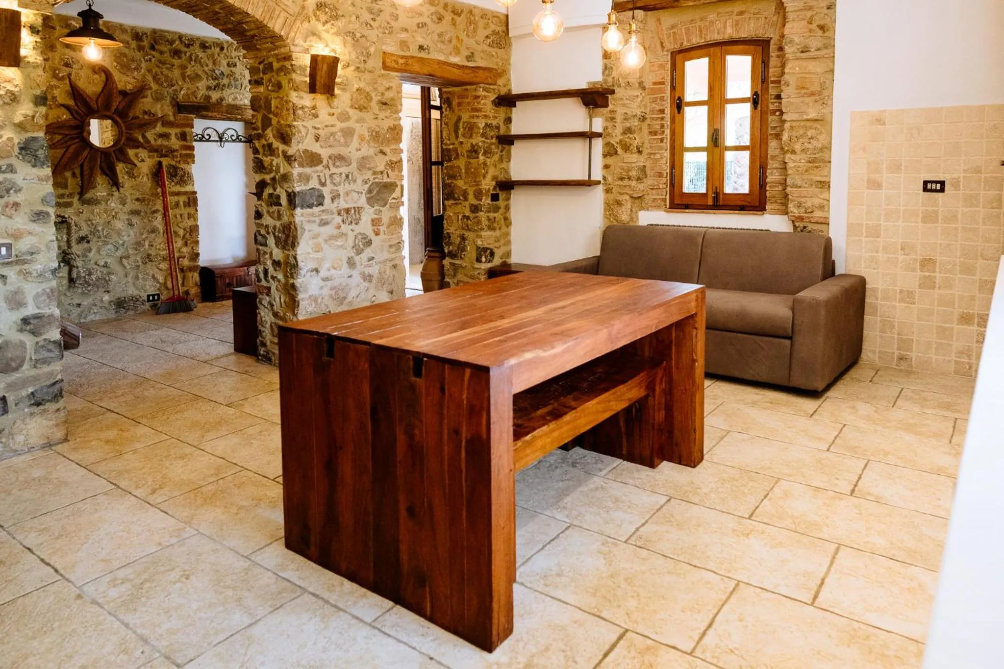 Seating area in Villa La Quercia - Garden&Relax