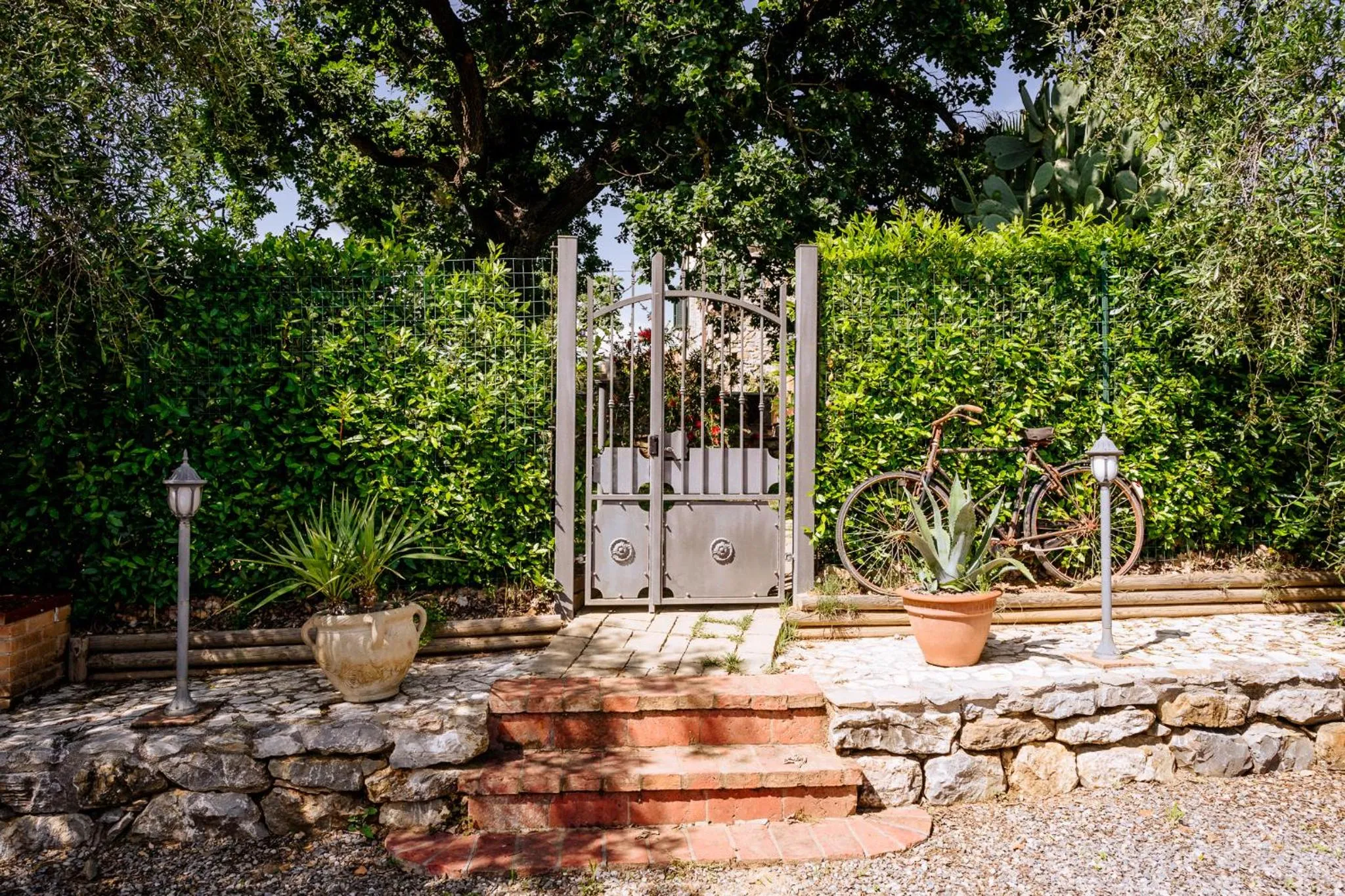 Garden view in Villa La Quercia - Garden&Relax