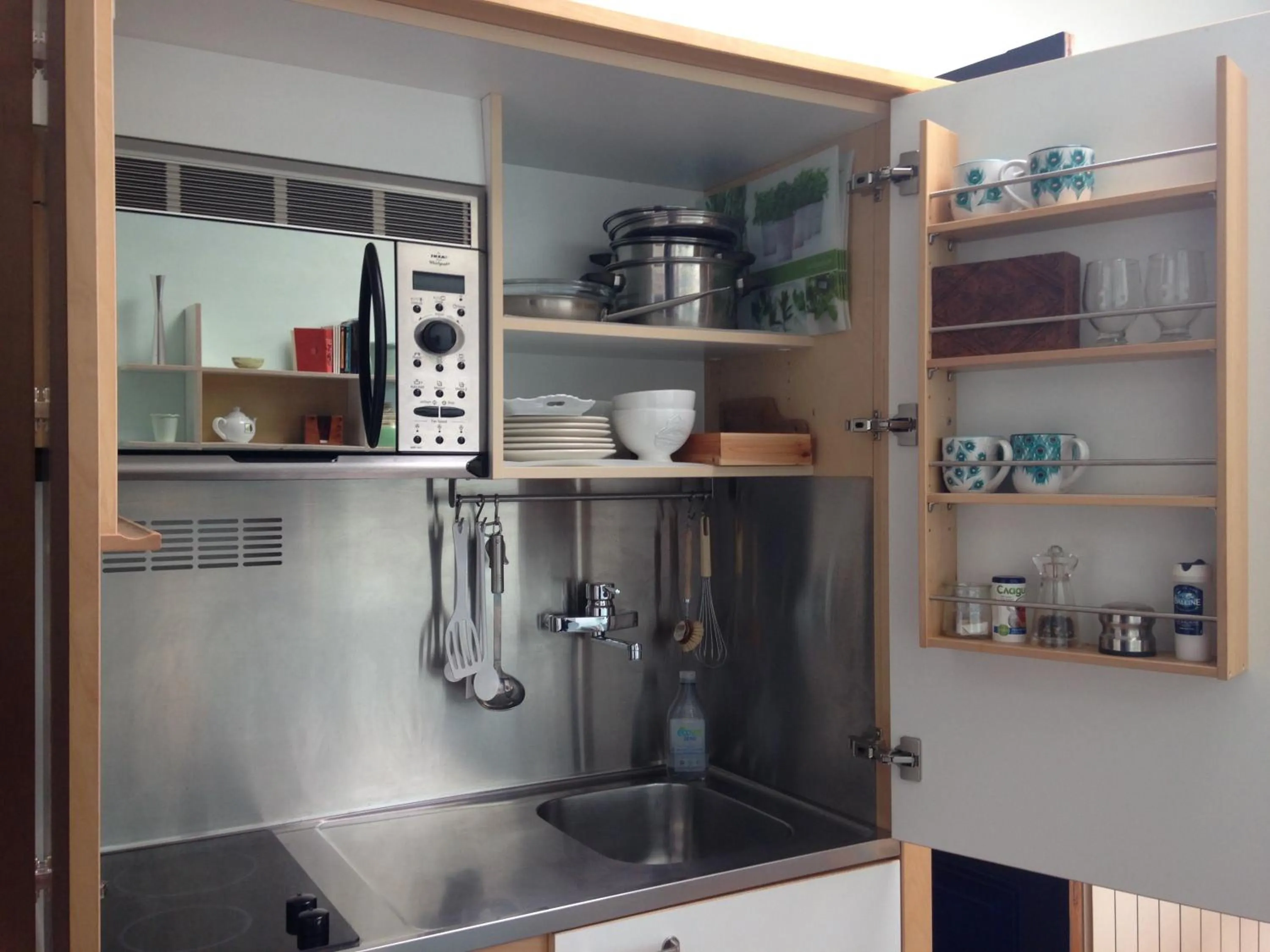 Kitchen or kitchenette in B&B Matin Tranquille