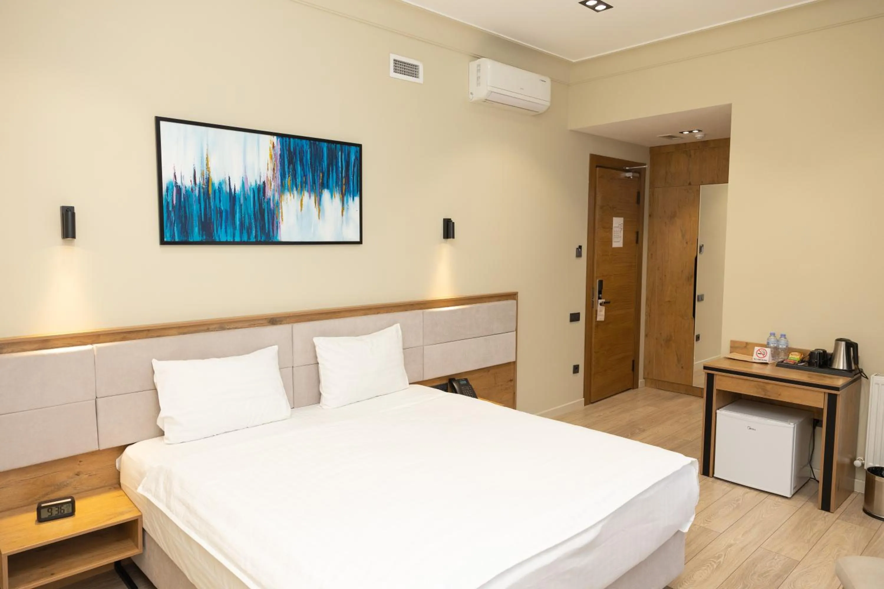 Bed in Hotel Marwa Tashkent Pool&Spa