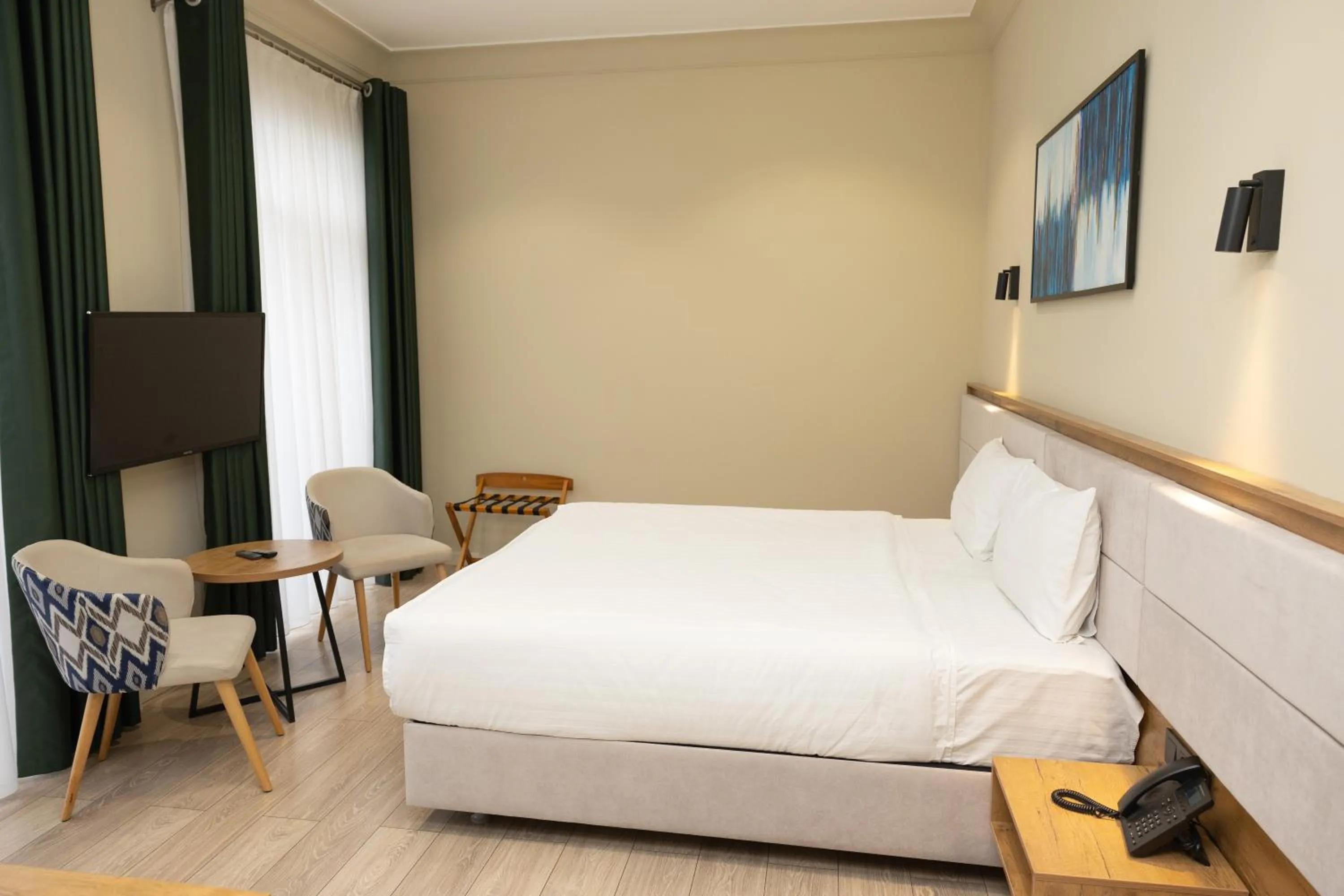 Bed in Hotel Marwa Tashkent Pool&Spa