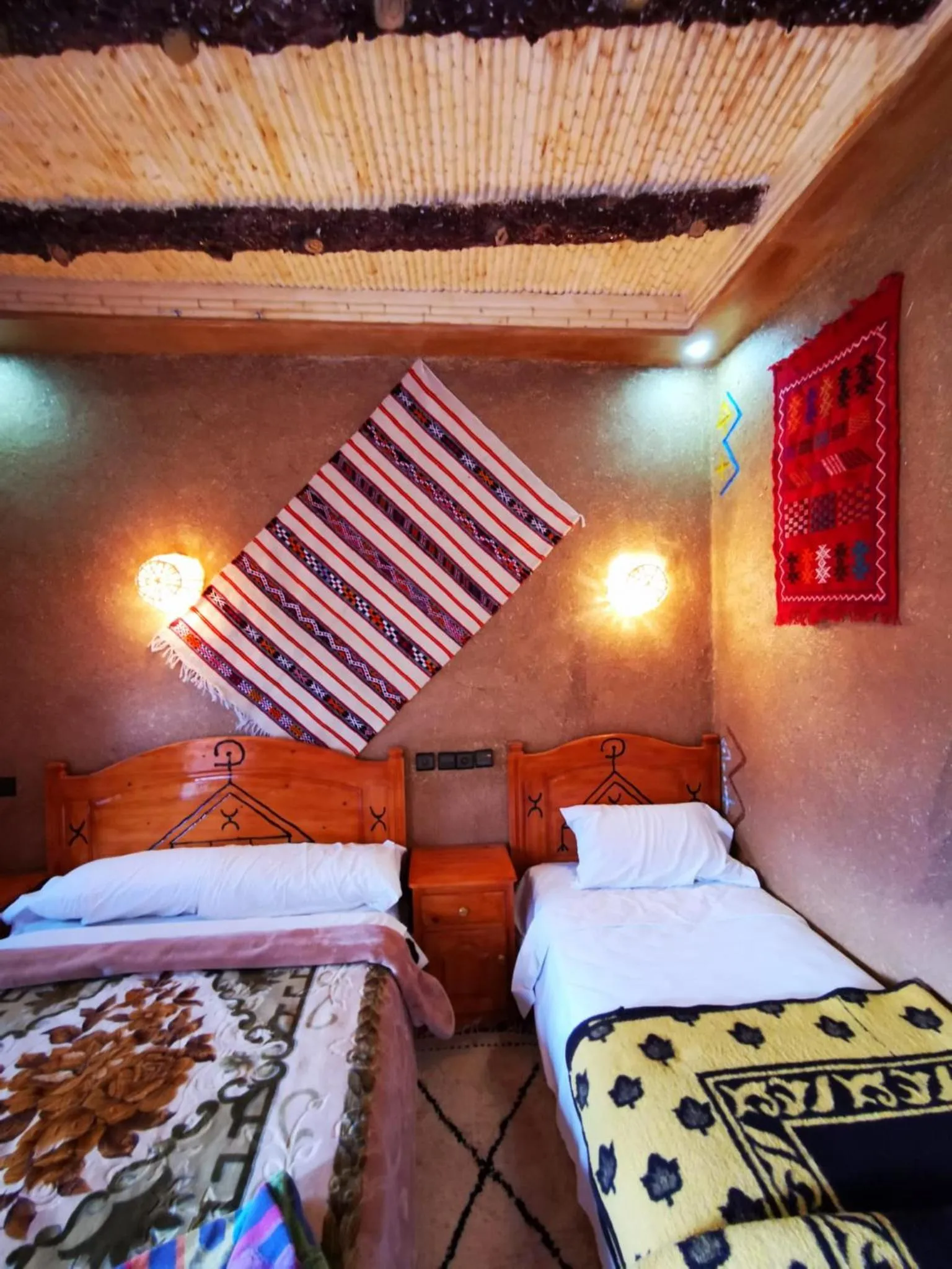 Bed in Auberge Amazigh