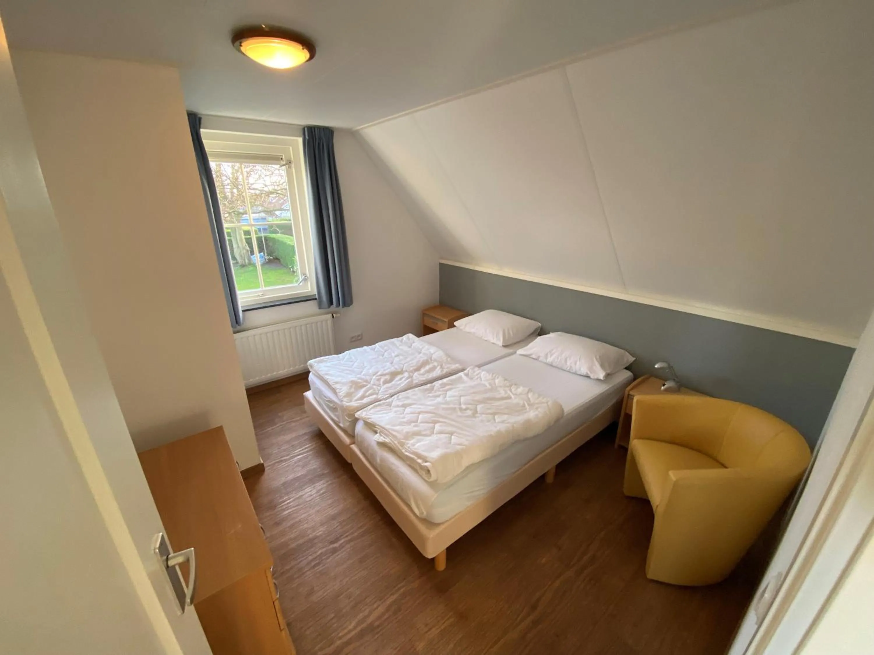 Bedroom, Bed in Camping de Brem