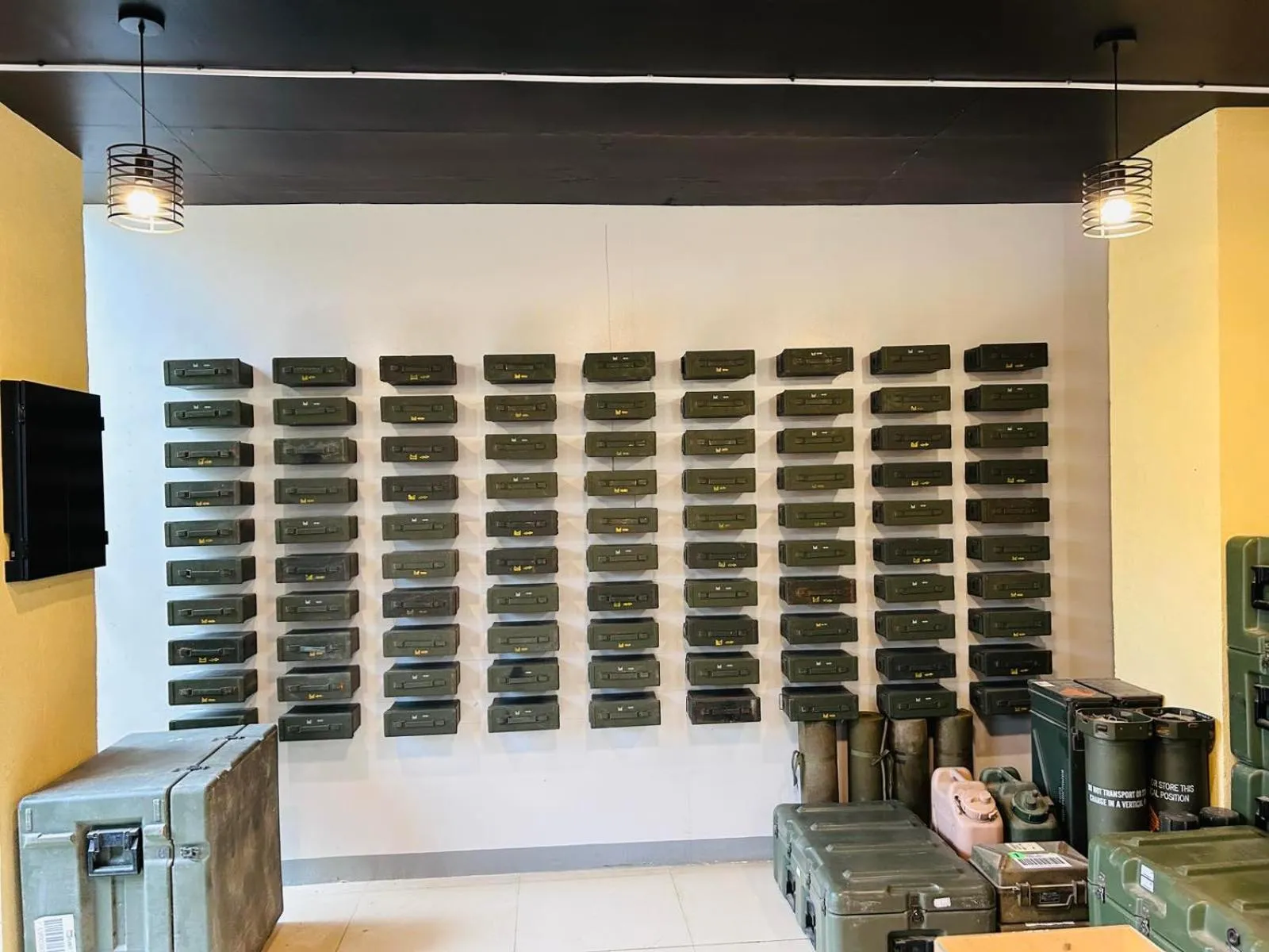 safe in Camp Backpackers Port Barton