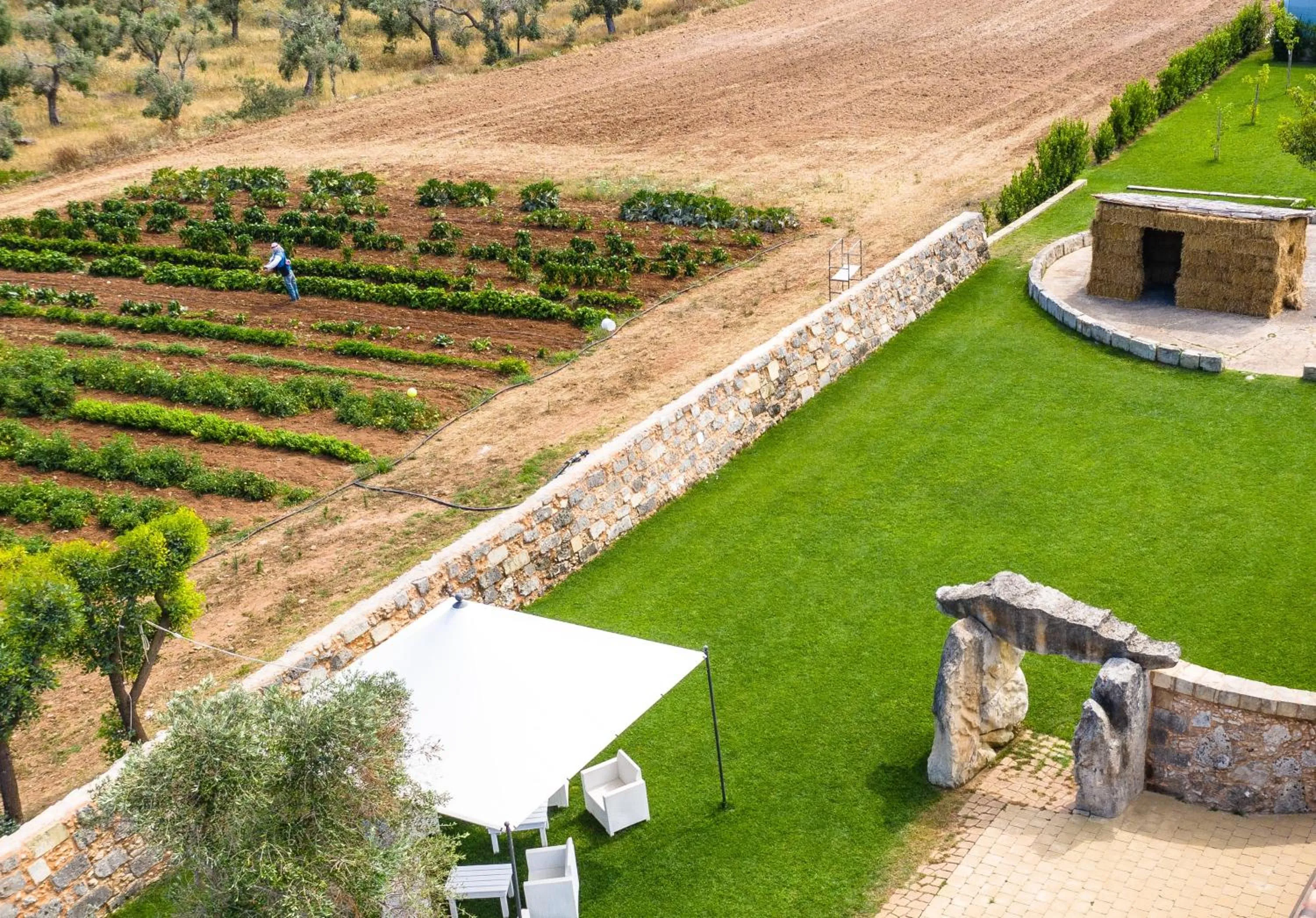 Bird's eye view in Agriturismo Il Megalite