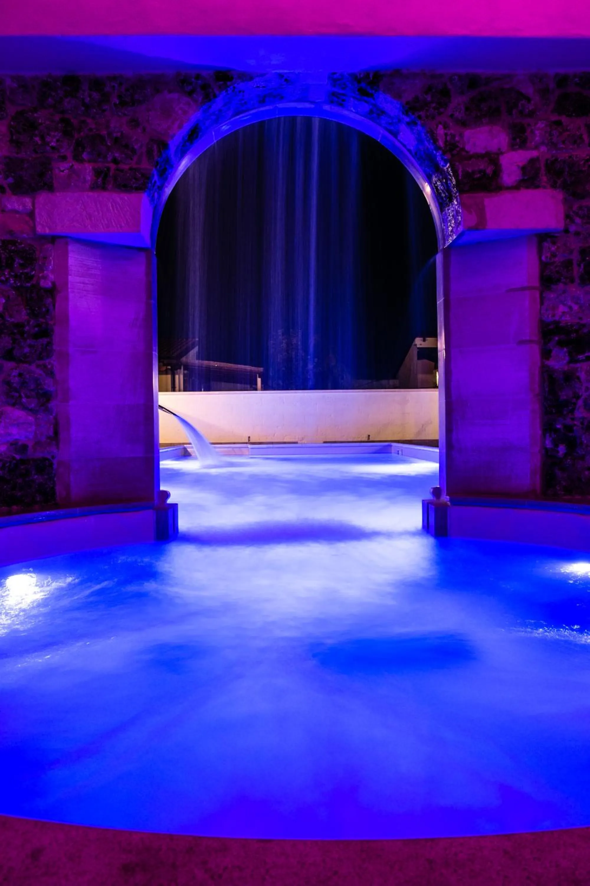 Hot Tub in Agriturismo Il Megalite