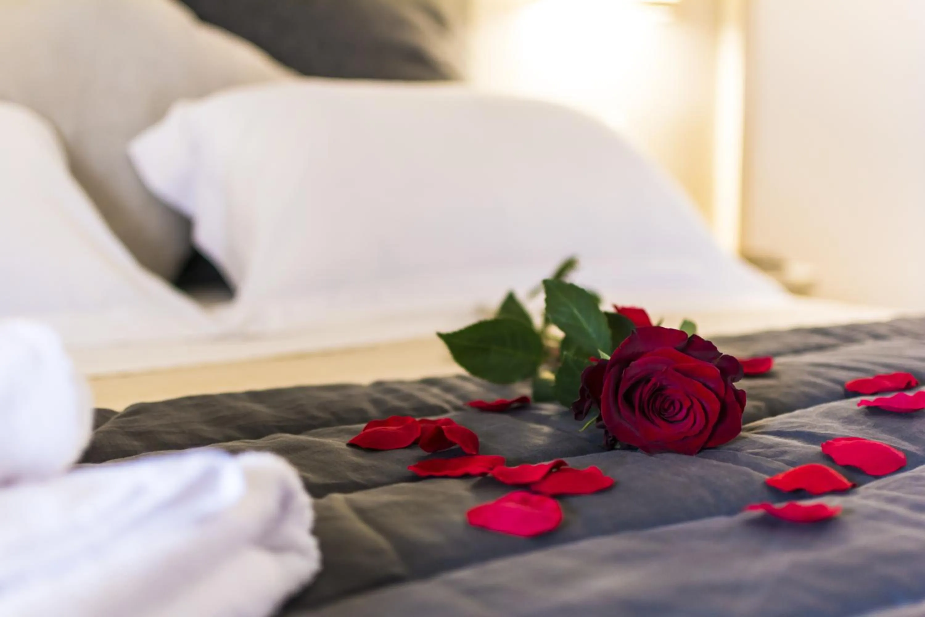 Bedroom, Bed in Agriturismo Il Megalite