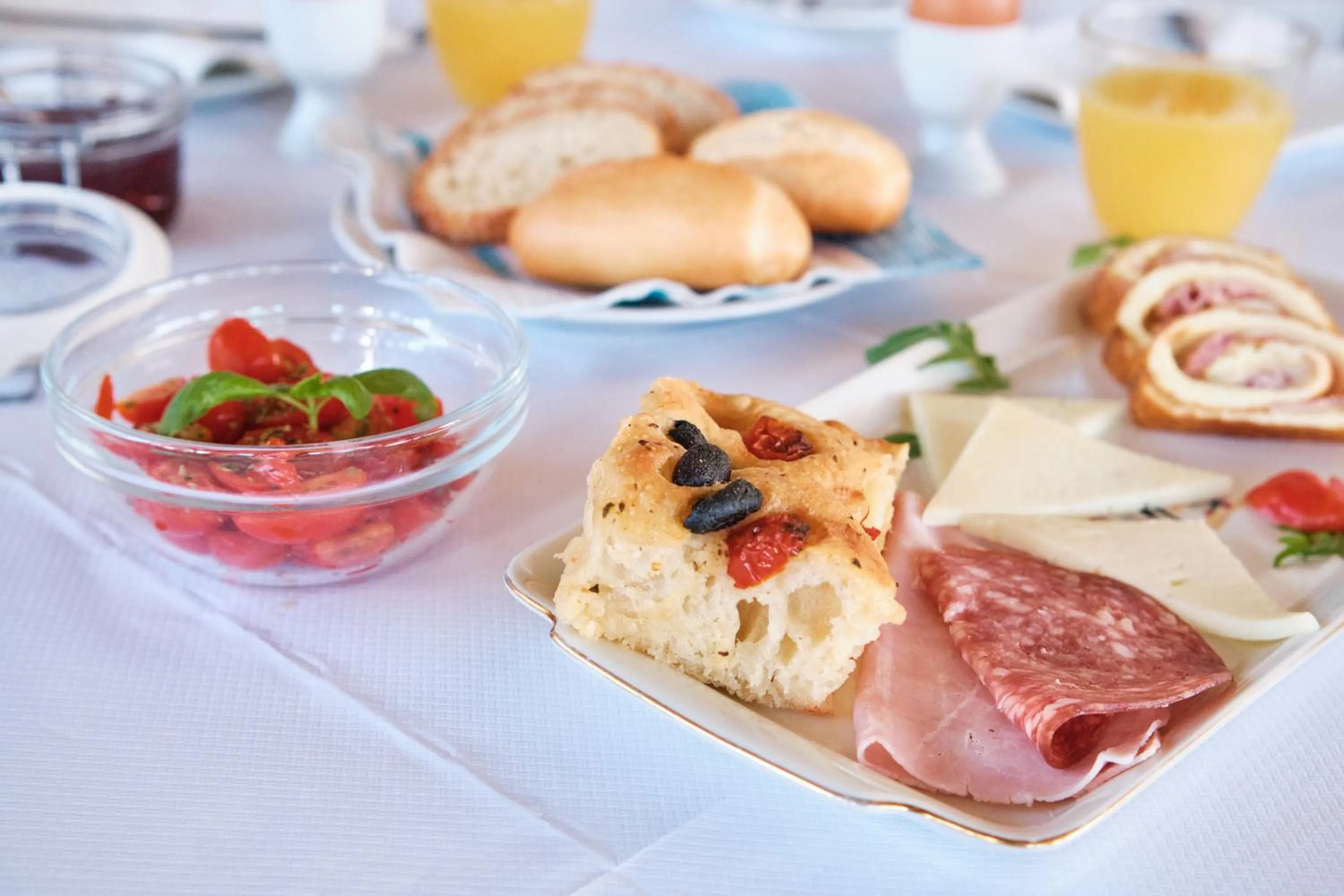 Breakfast in Agriturismo Il Megalite