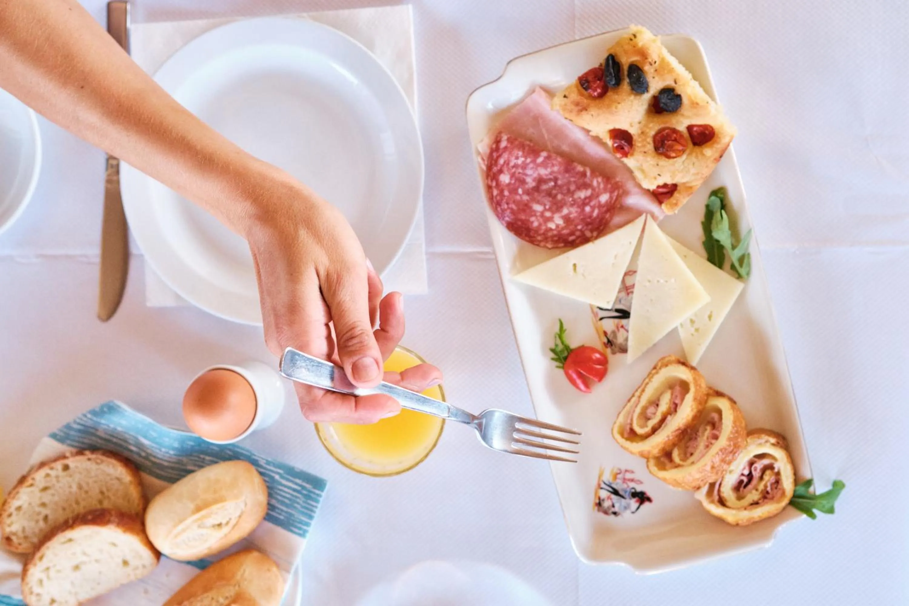 Breakfast in Agriturismo Il Megalite