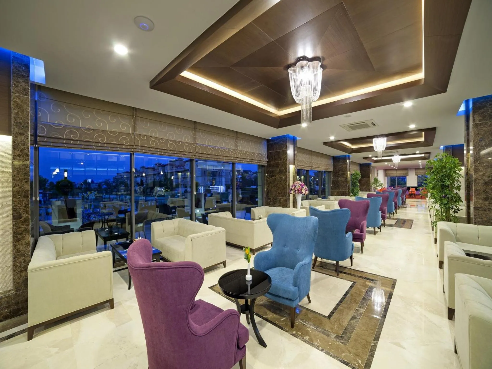 Living room in Luna Blanca Resort & Spa