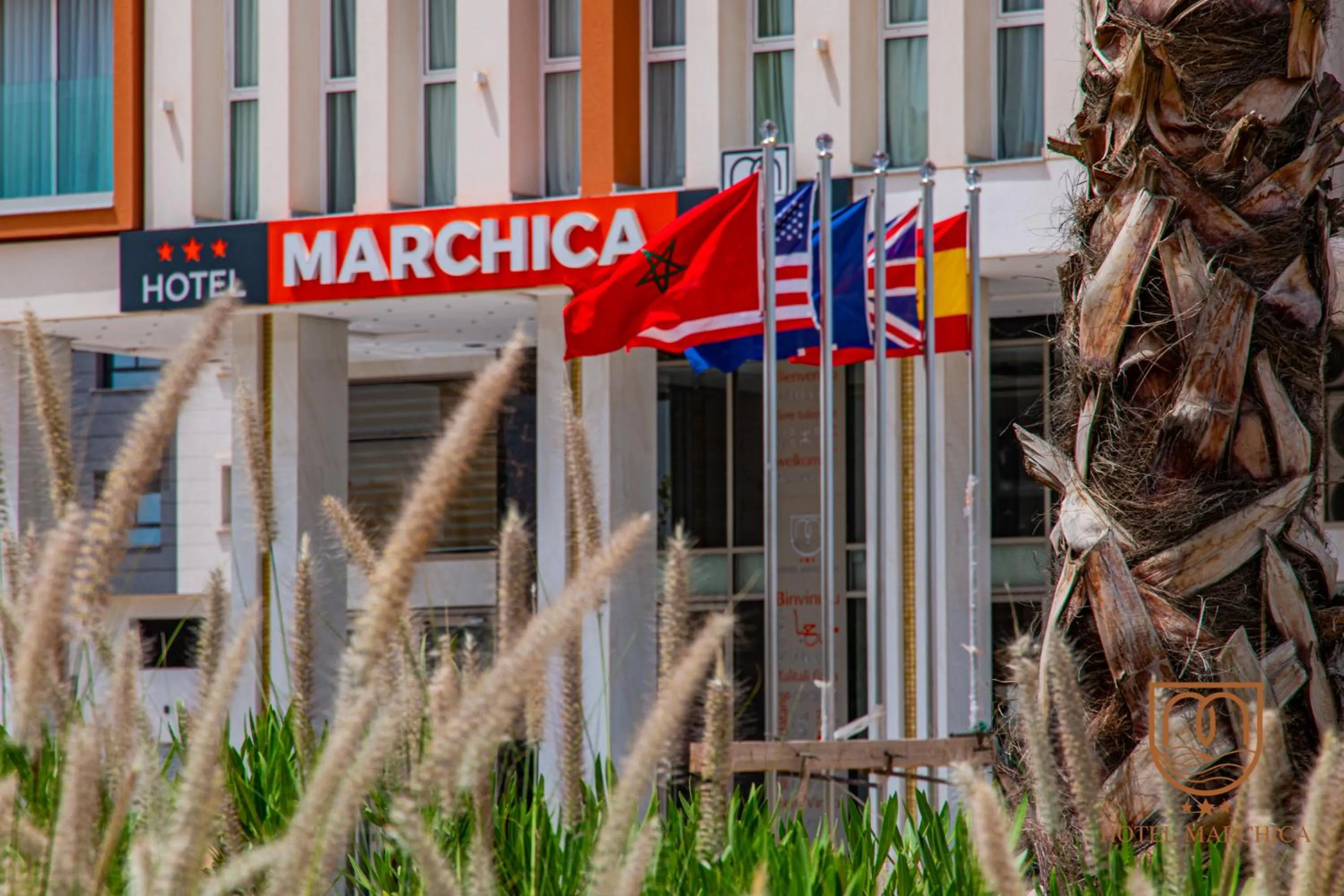 Logo/Certificate/Sign in Marchica Hotel
