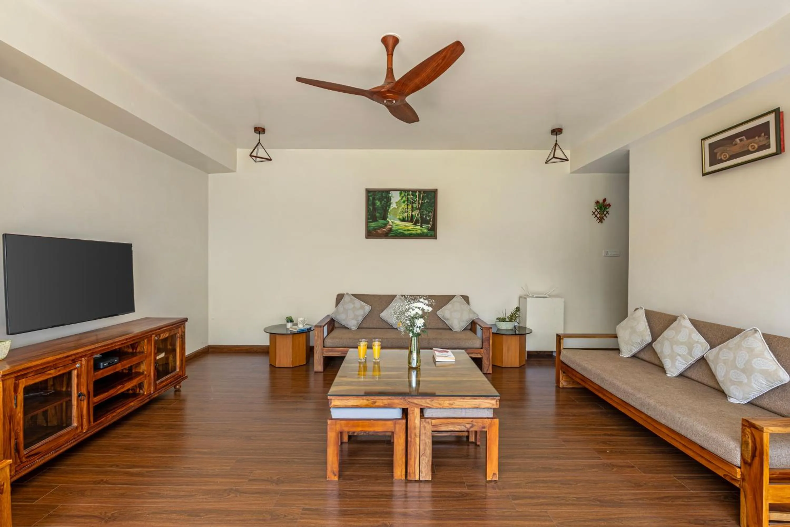 Living room in Kalpavriksha - 4 BR lake facing villa