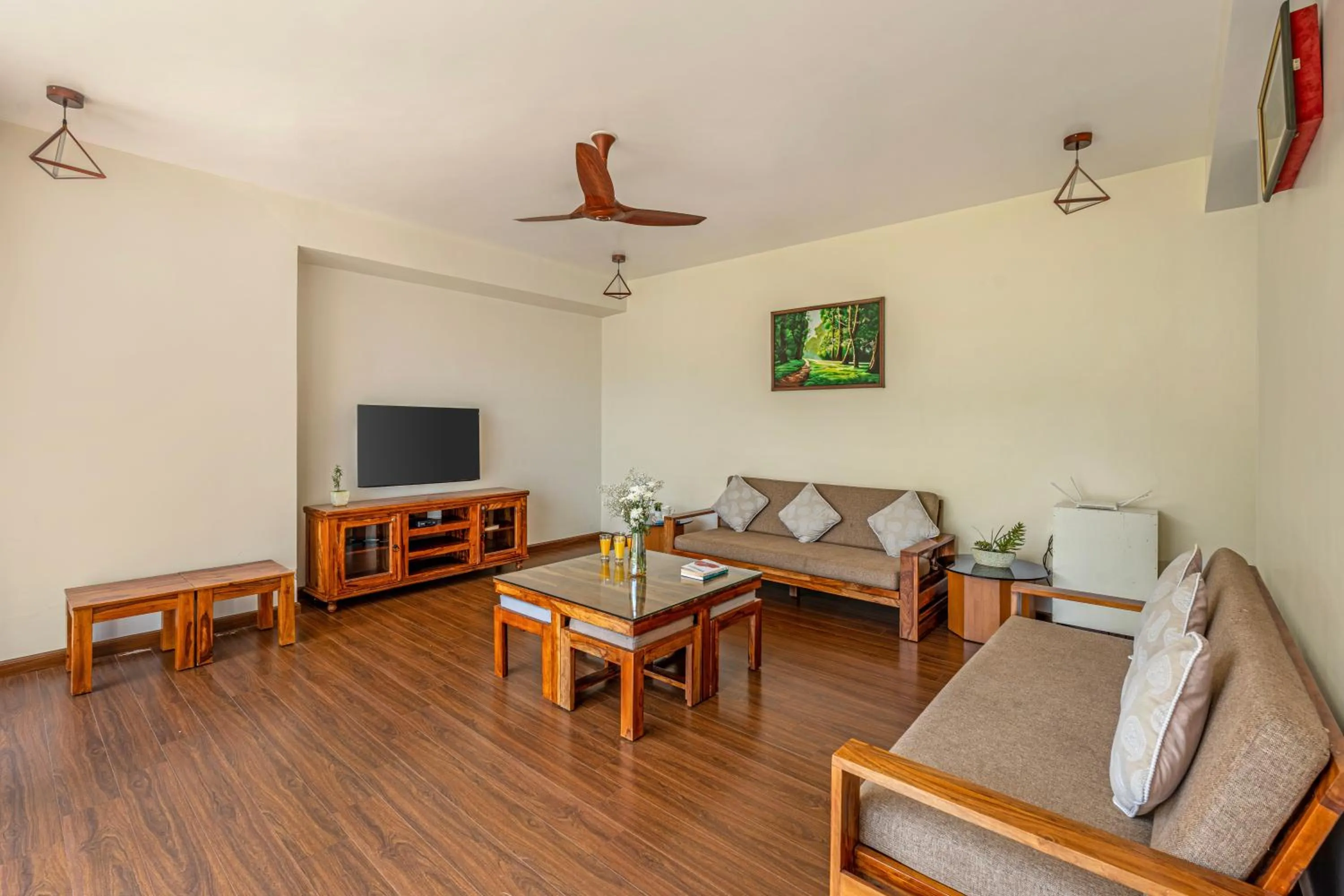 Living room in Kalpavriksha - 4 BR lake facing villa