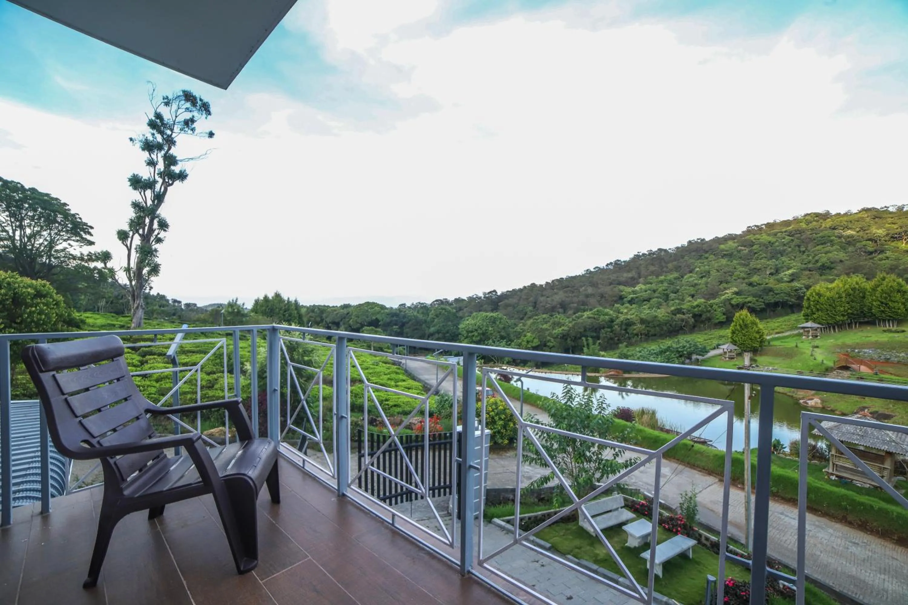 Balcony/Terrace in Kalpavriksha - 4 BR lake facing villa