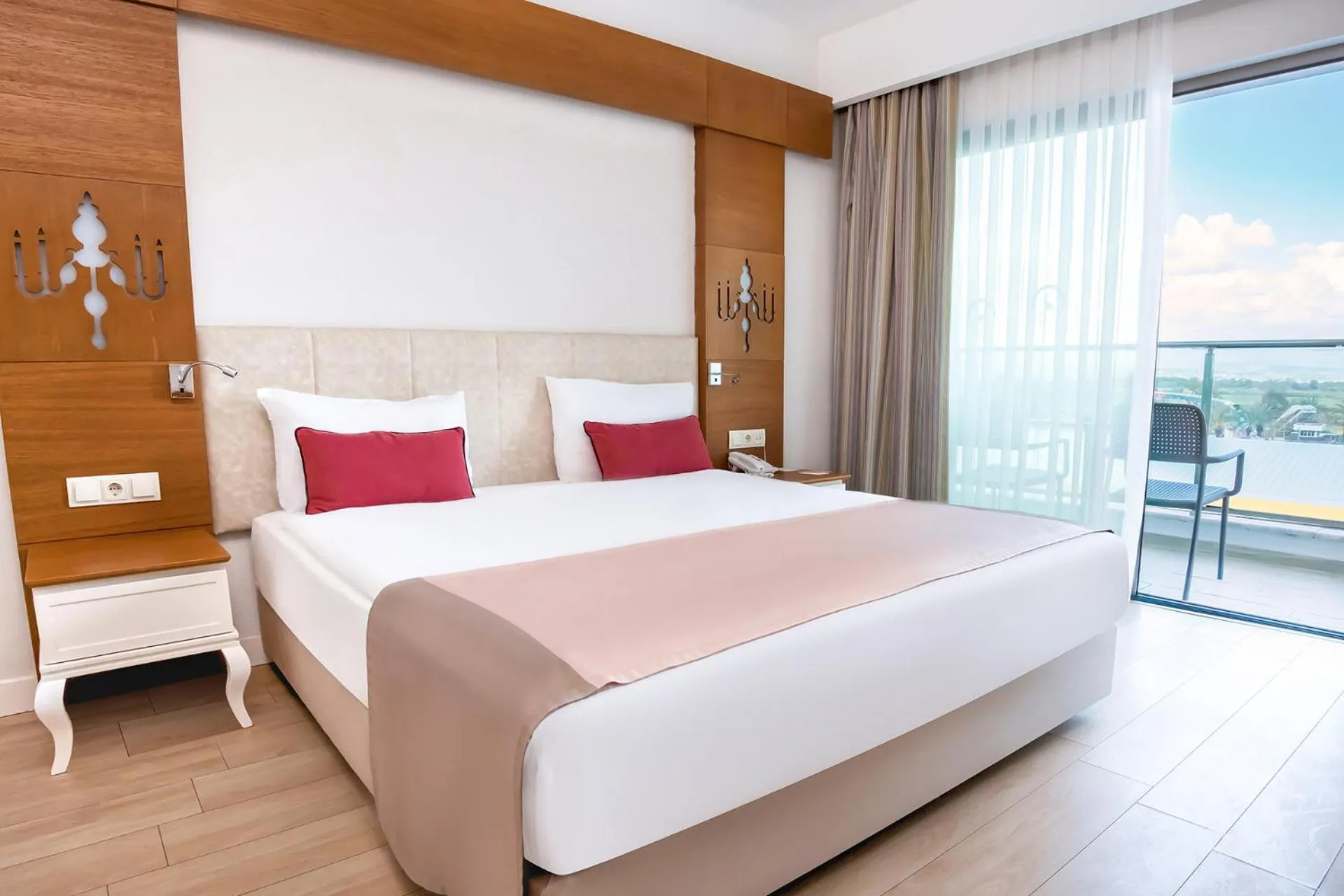 Bed in Port Nature Luxury Resort