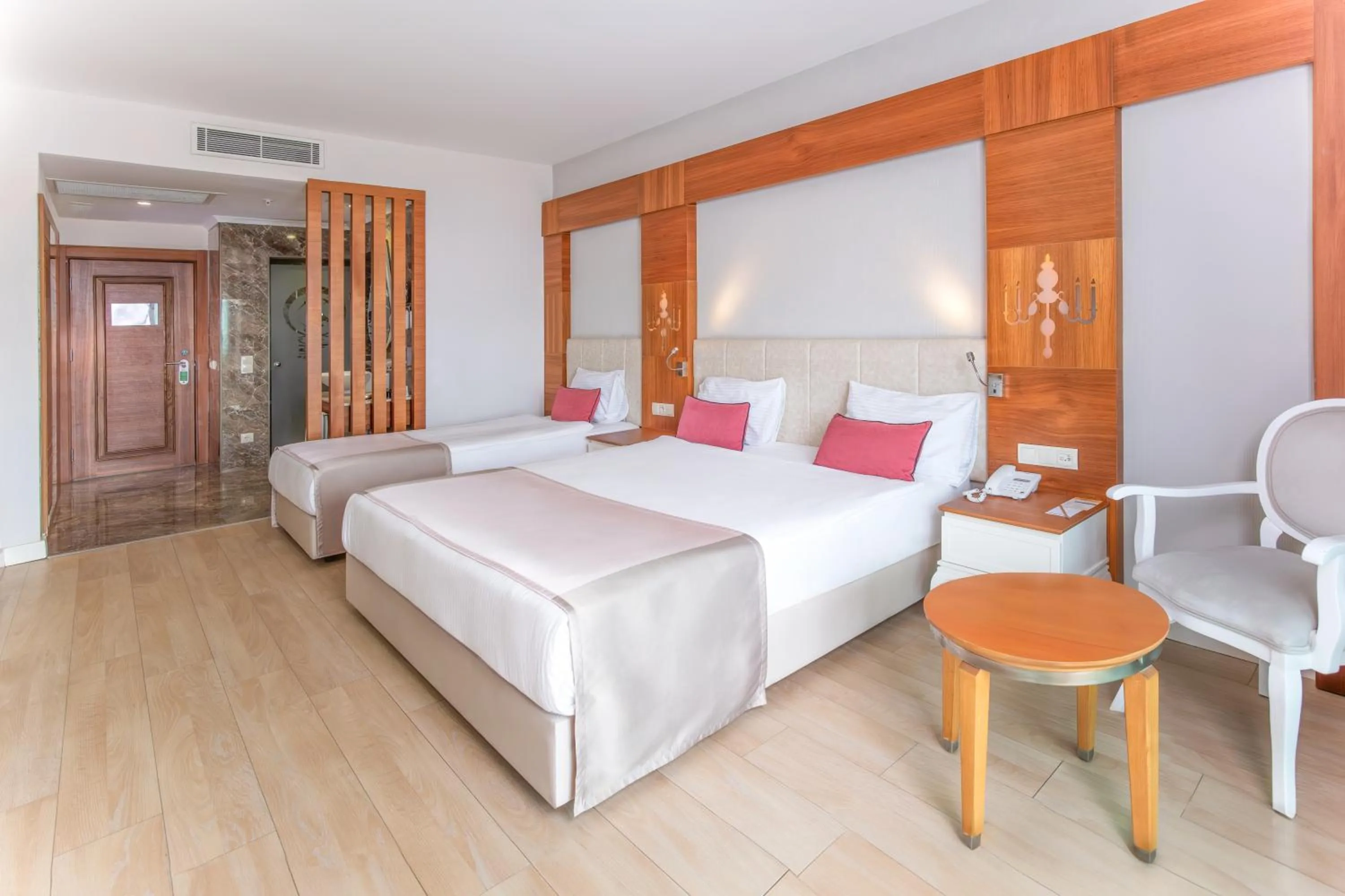 Bed in Port Nature Luxury Resort