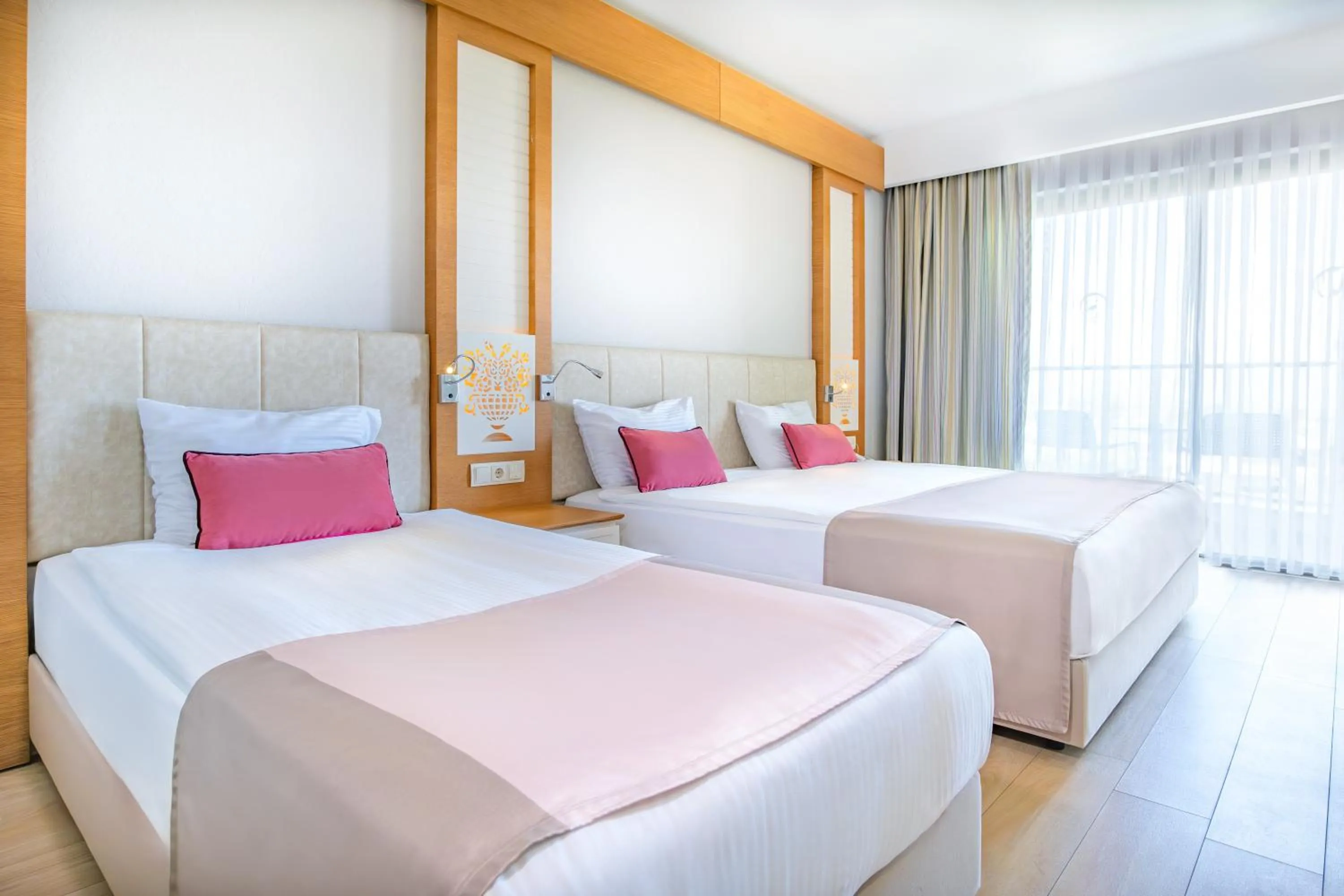 Bed in Port Nature Luxury Resort