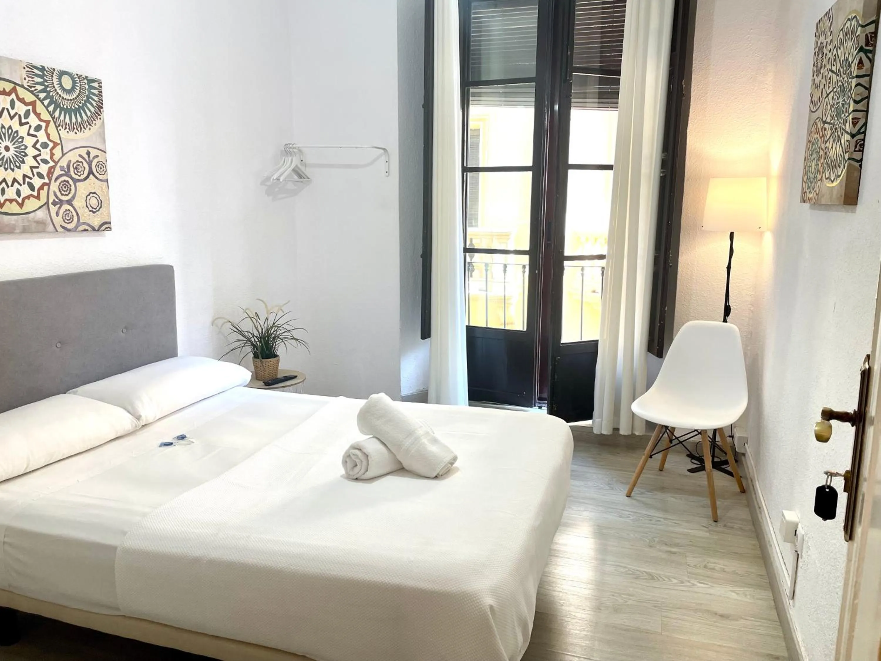 Bed in Pension Venecia Gomerez