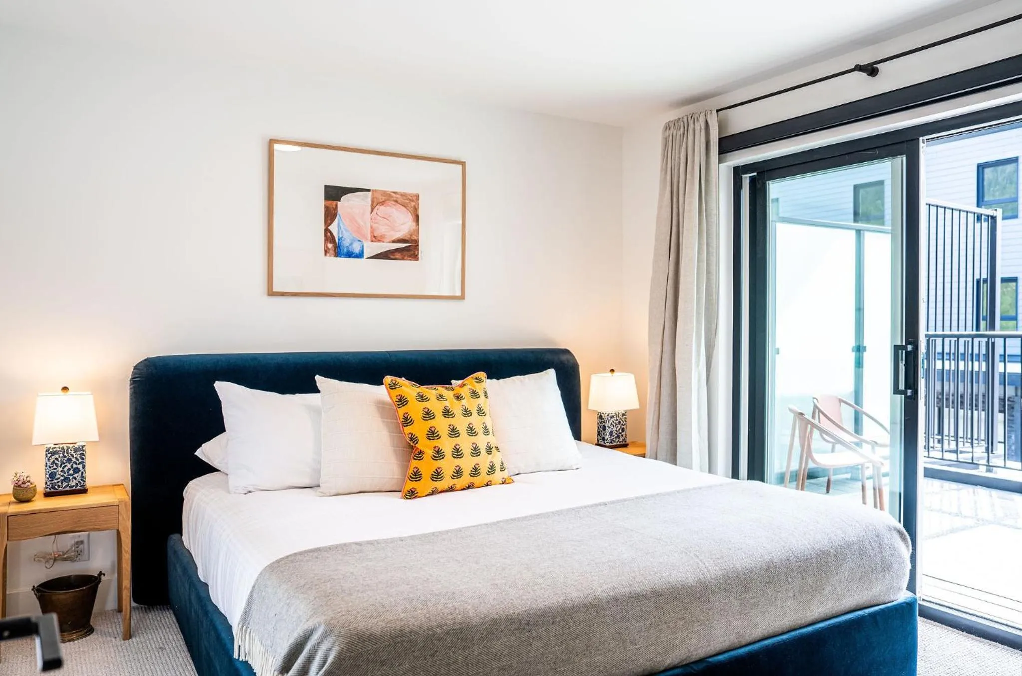 Bed in Sea Eagles Landing by Revelstoke Vacations